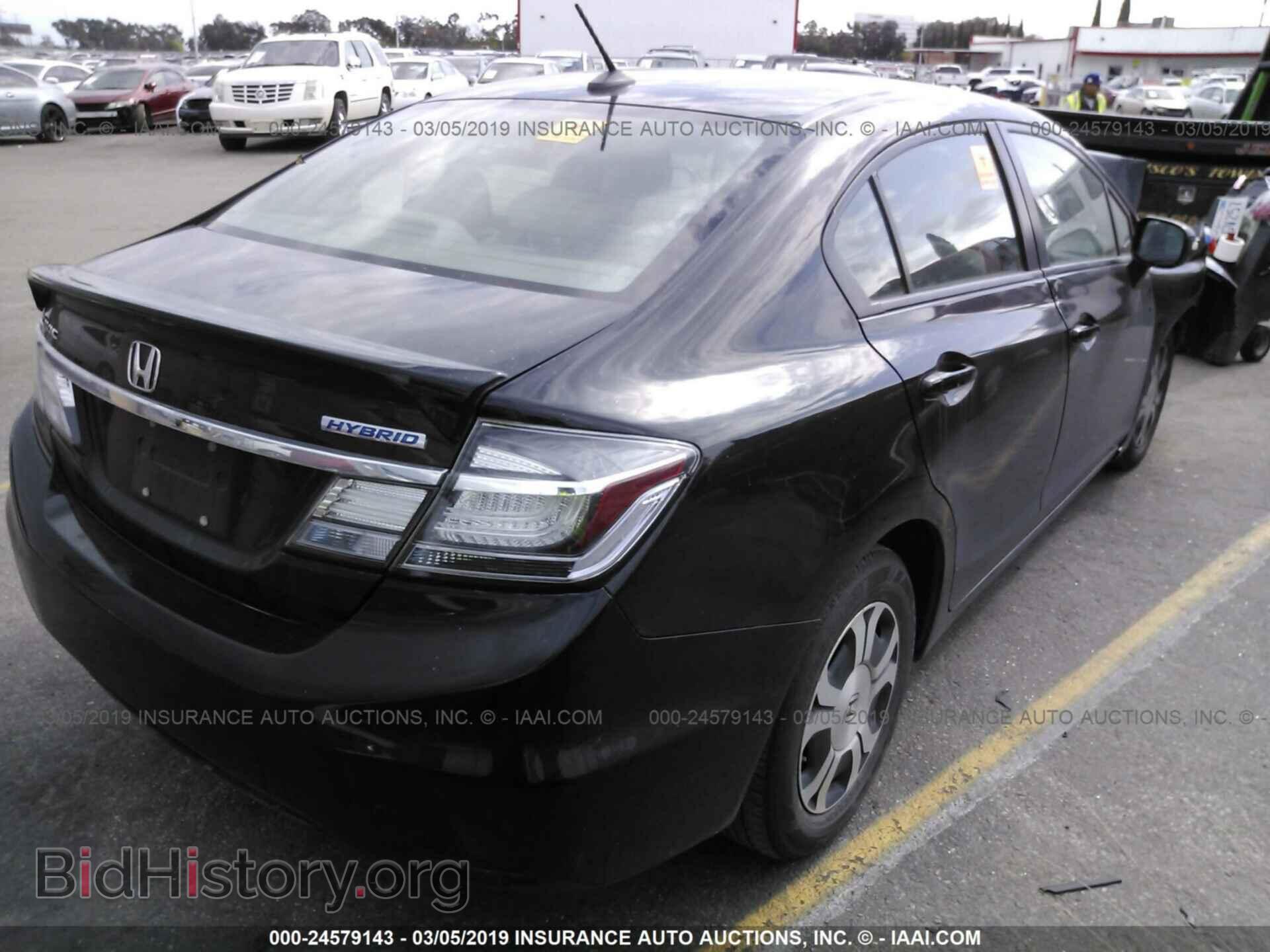 2013 HONDA CIVIC - VIN: 19XFB4F34DE201832 - Фото 4