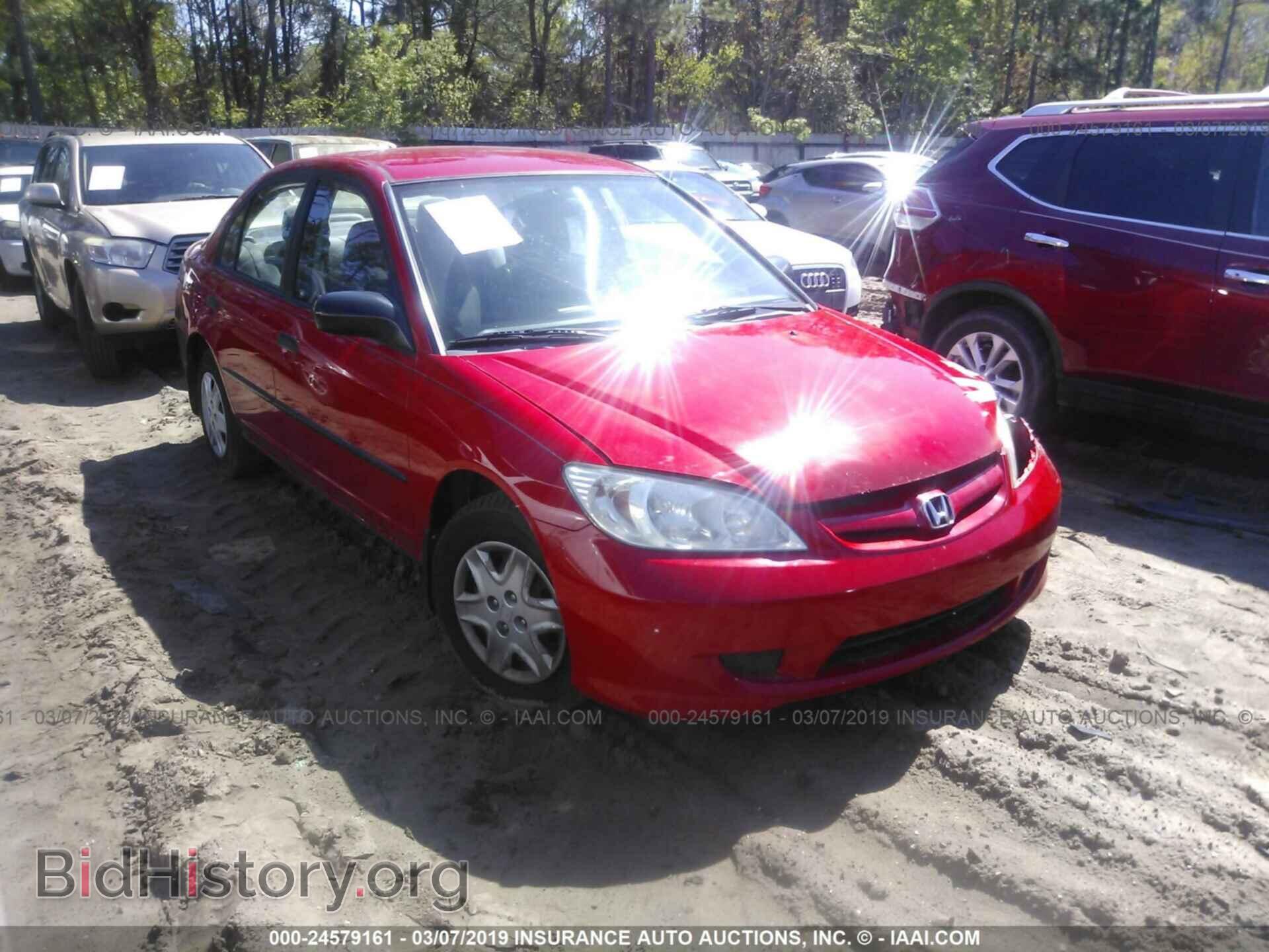 Photo 1HGES16355L008934 - HONDA CIVIC 2005