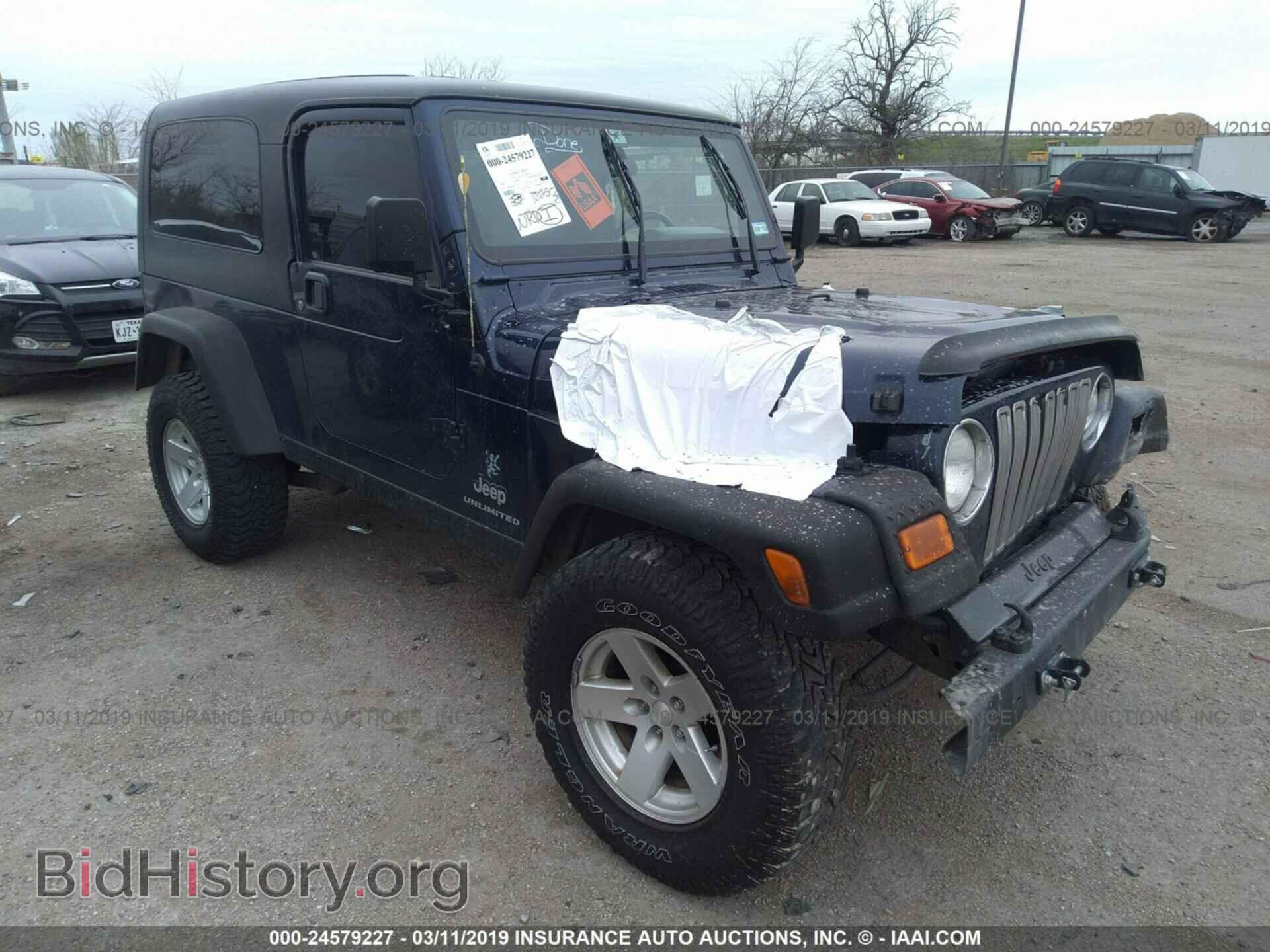 Фотография 1J4FA64S56P722452 - JEEP WRANGLER / TJ 2006
