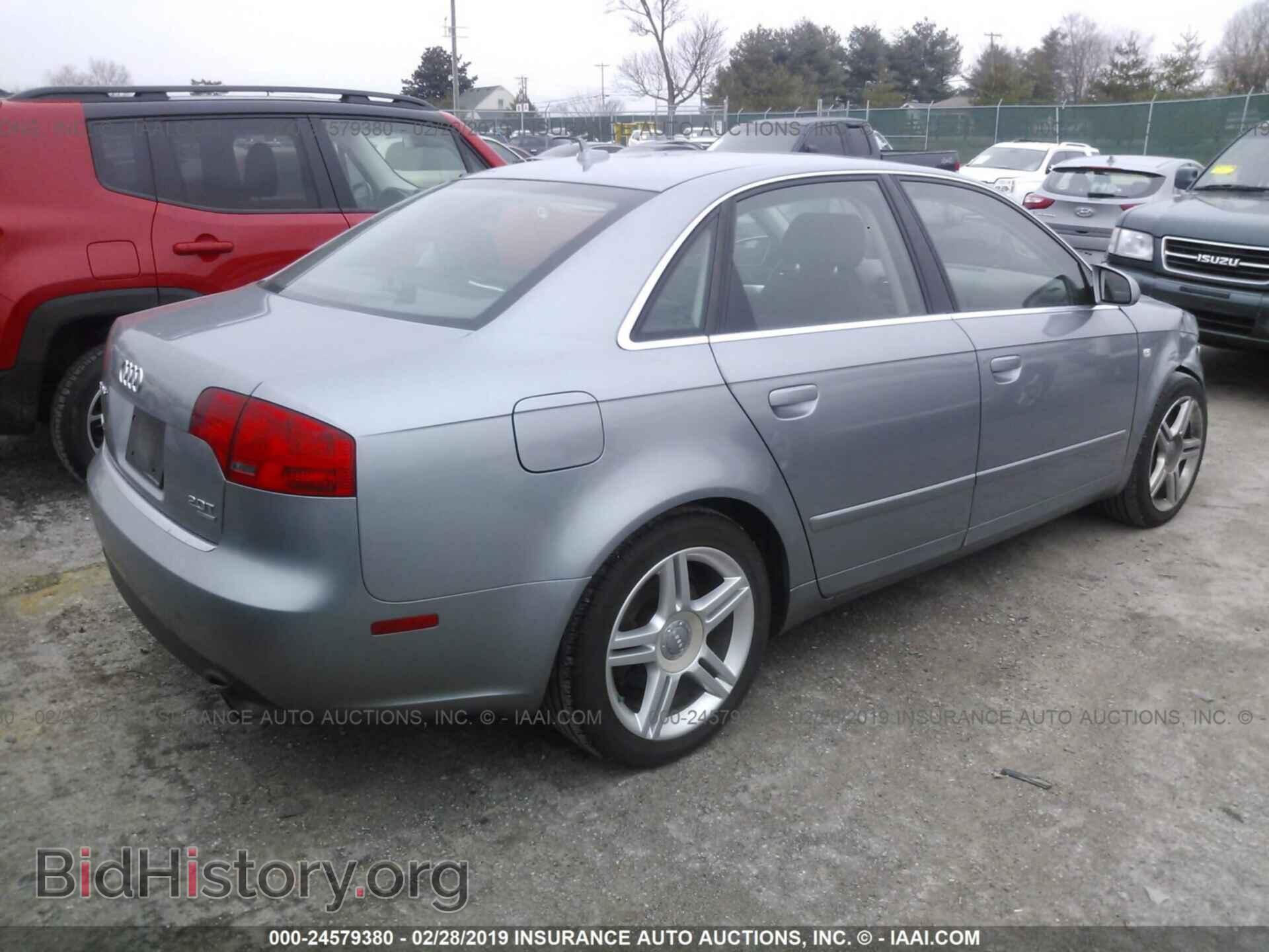 2007 AUDI A4 - VIN: WAUDF78E77A061128 - Фото 4