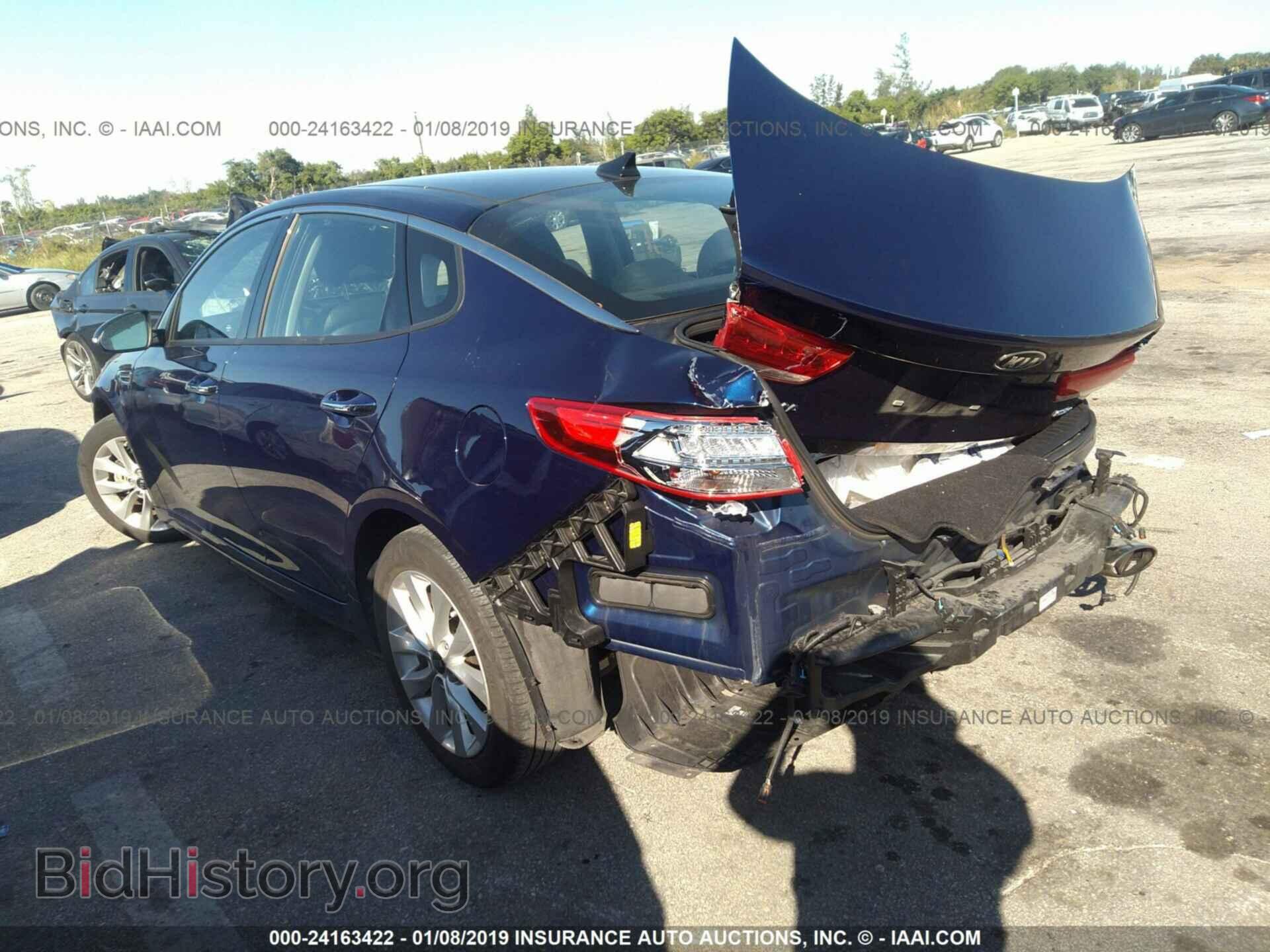 2016 KIA OPTIMA - VIN: 5XXGU4L37GG068806 - Photo 3