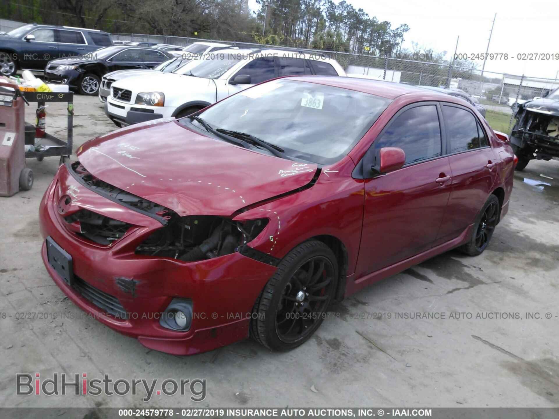 2011 TOYOTA COROLLA - VIN: 2T1BU4EE5BC575809 - Photo 2