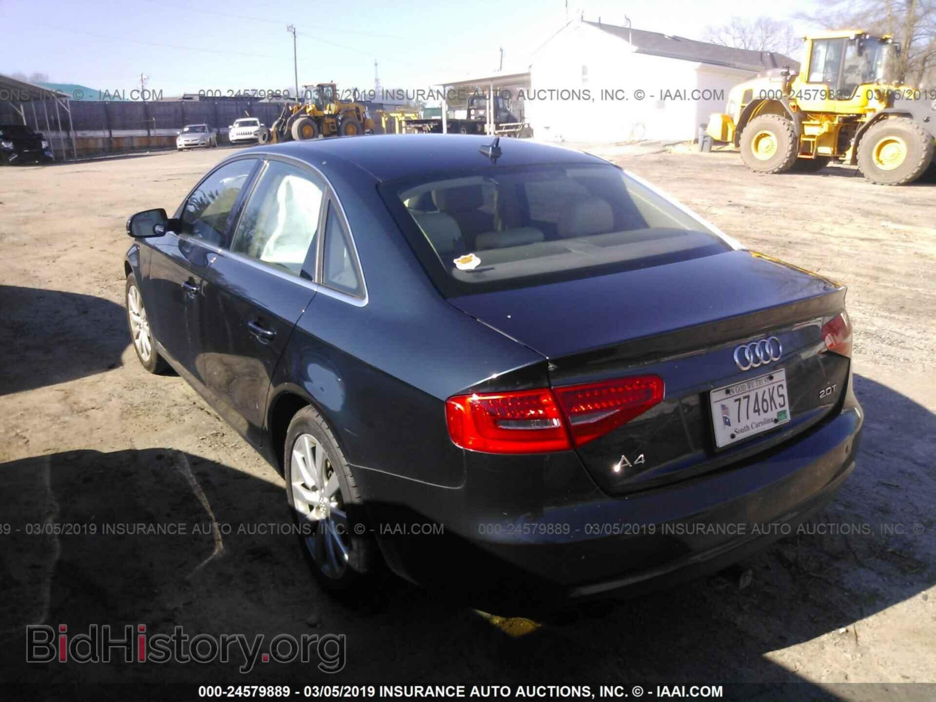 2013 AUDI A4 - VIN: WAUAFAFL2DA060885 - Фото 3