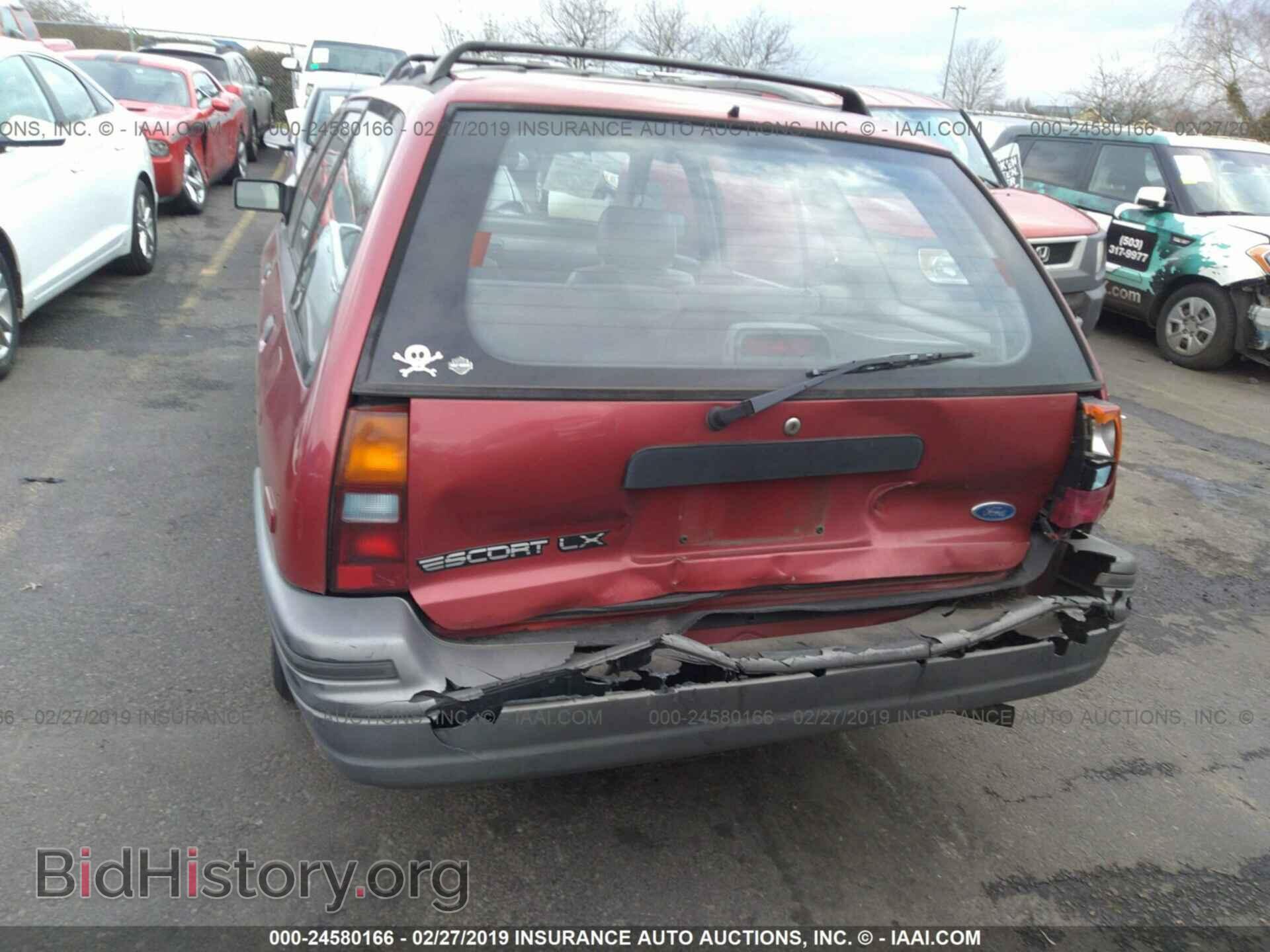 1992 FORD ESCORT - VIN: 3FAPP15J9NR108700 - Фото 6