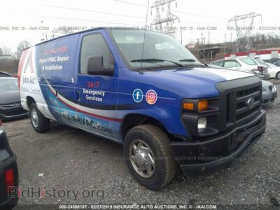 2010 Ford ECONOLINE, синий — VIN 1FTNE1EW4ADA08770, IAAI