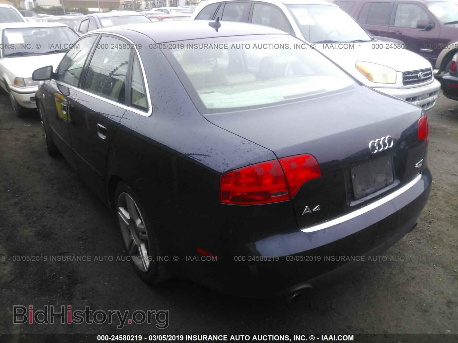2007 AUDI A4 - VIN: WAUDF78E77A085168 - Фото 3