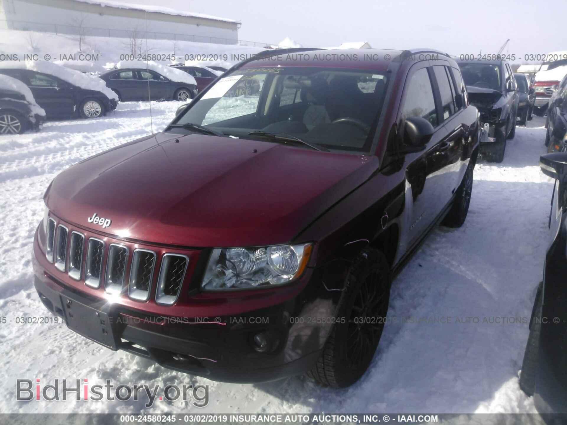 2011 JEEP COMPASS - VIN: 1J4NF1FB0BD154622 - Фото 2