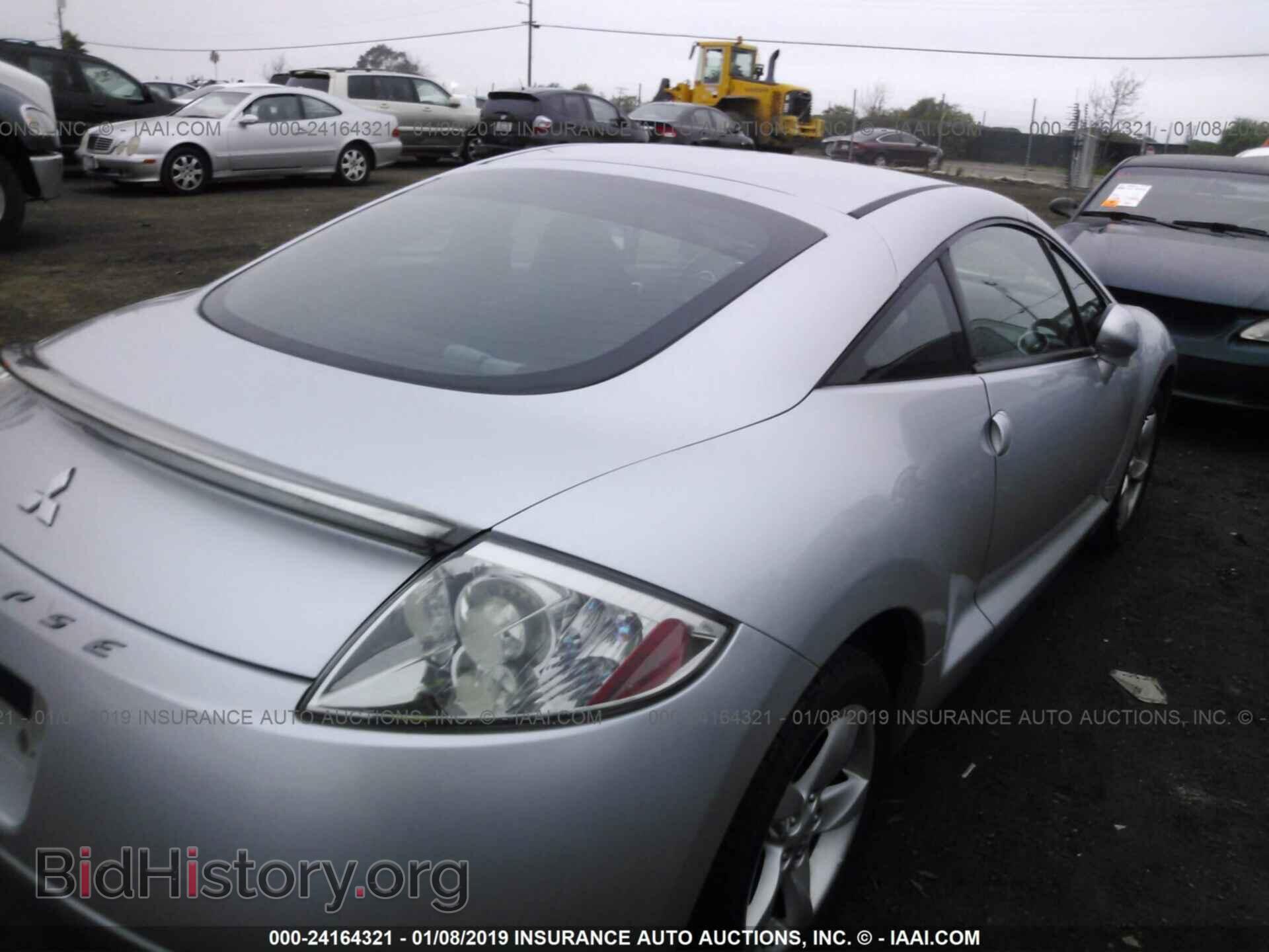 2007 MITSUBISHI ECLIPSE - VIN: 4A3AK24F97E058448 - Photo 4