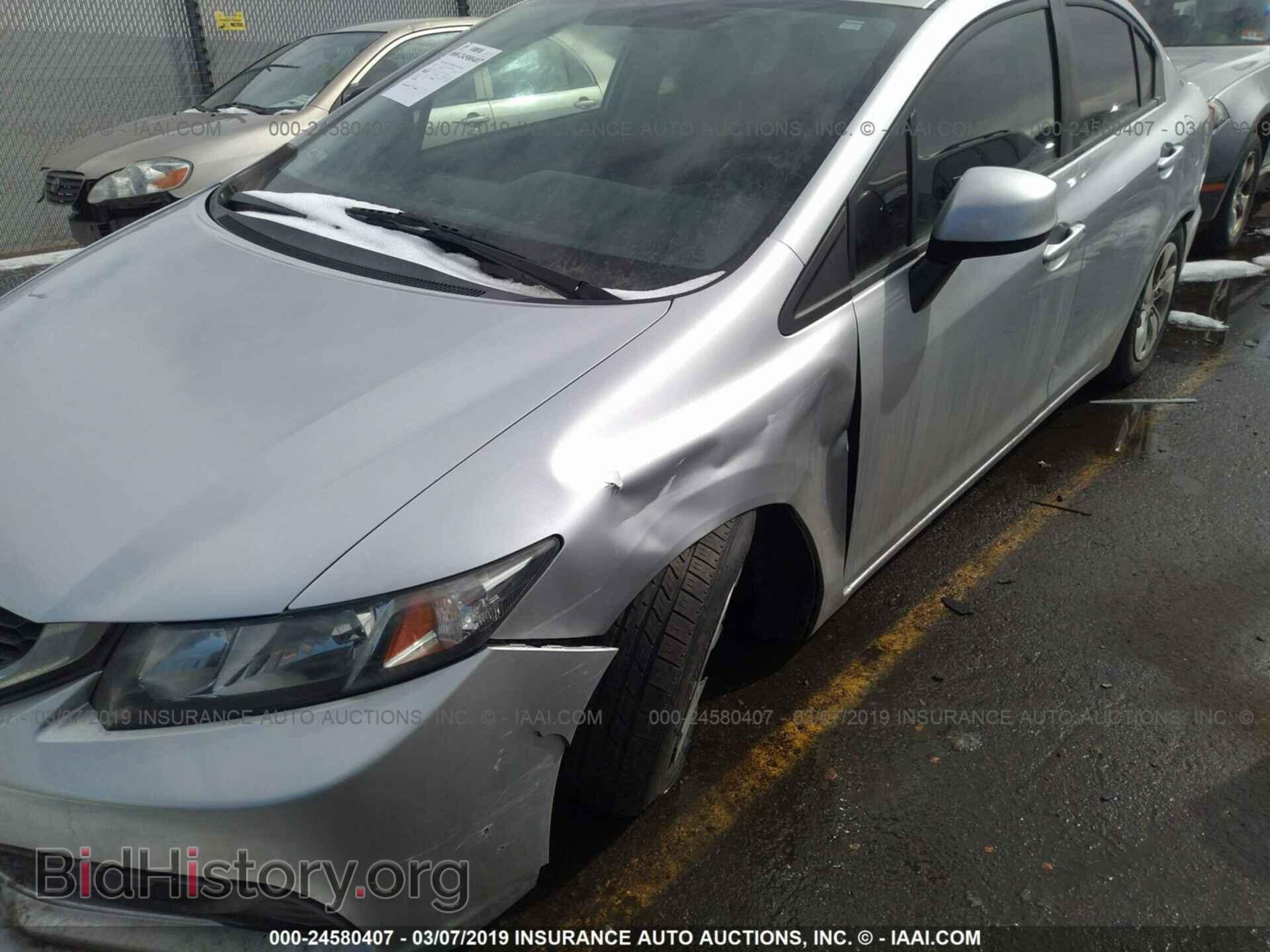 2013 HONDA CIVIC - VIN: 19XFB2F50DE241850 - Фото 6