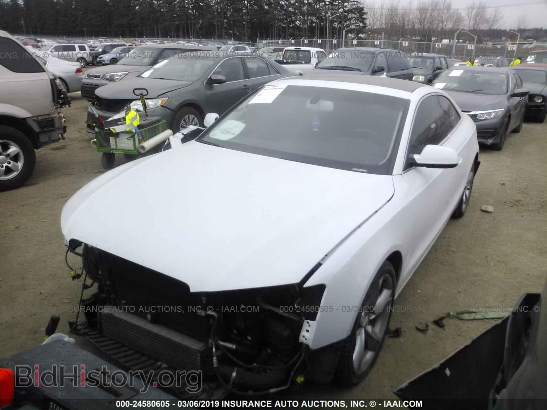 2012 AUDI A5 - VIN: WAUVFAFRXCA044048 - Фото 2