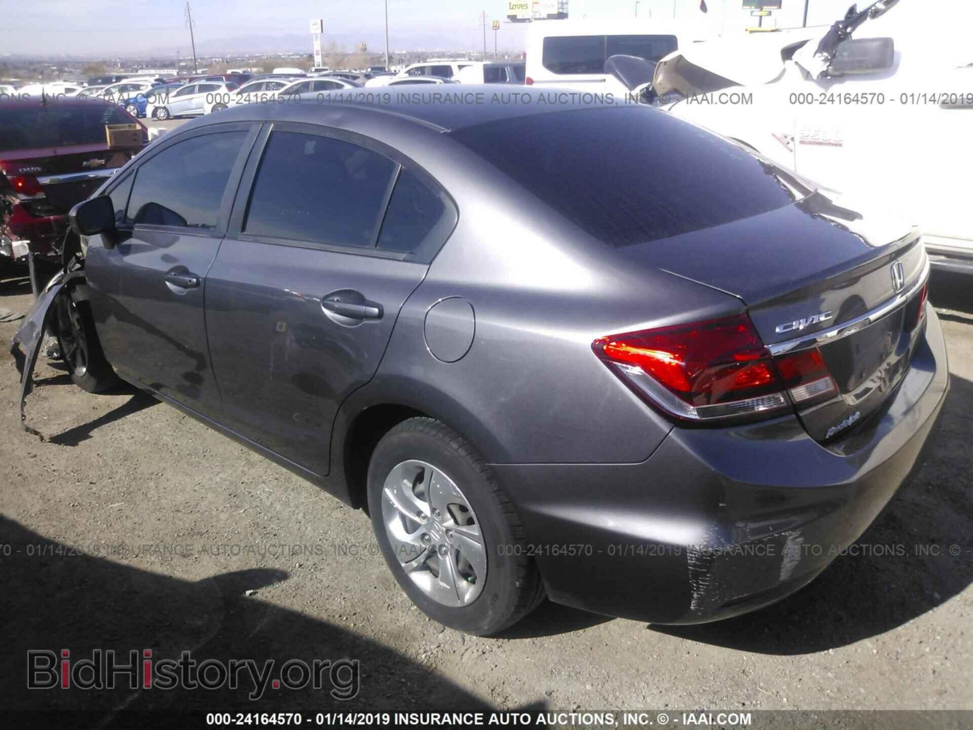 2014 HONDA CIVIC - VIN: 19XFB2F52EE044356 - Фото 3