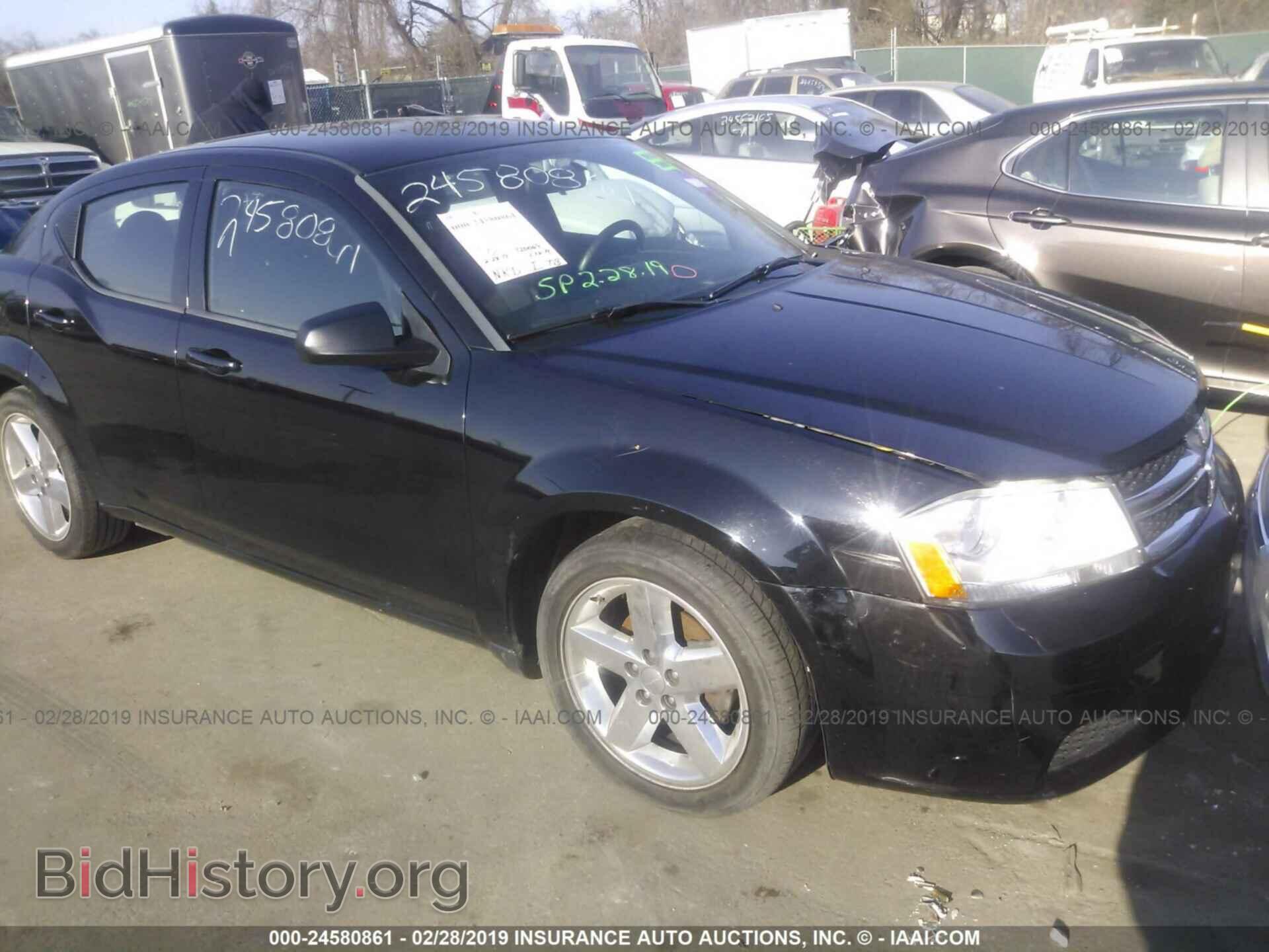 Фотография 1C3CDZAB1DN564730 - DODGE AVENGER 2013