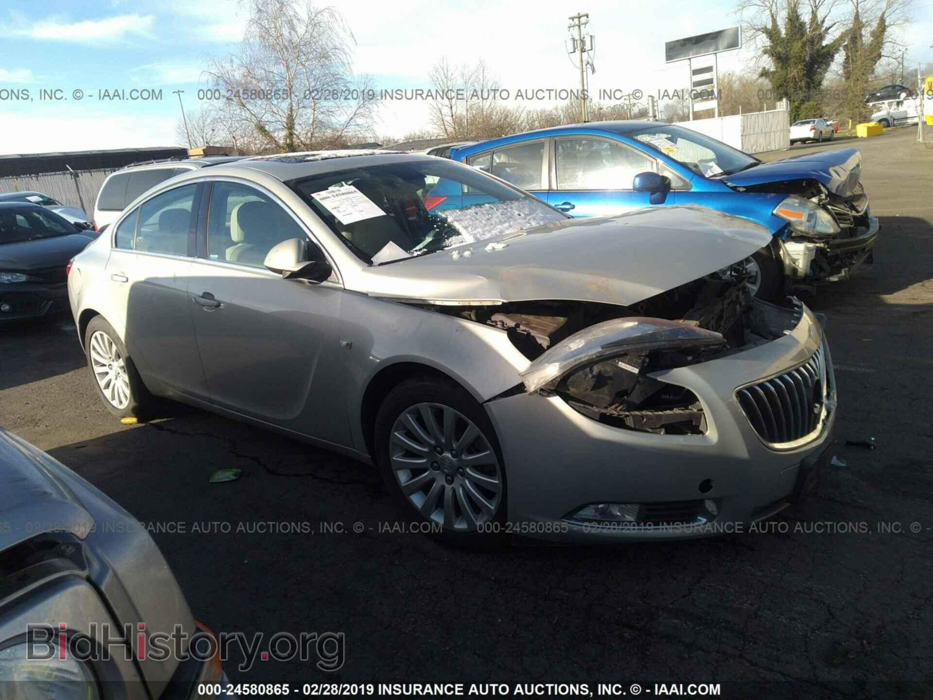 Фотография W04GX5GV4B1067975 - BUICK REGAL 2011
