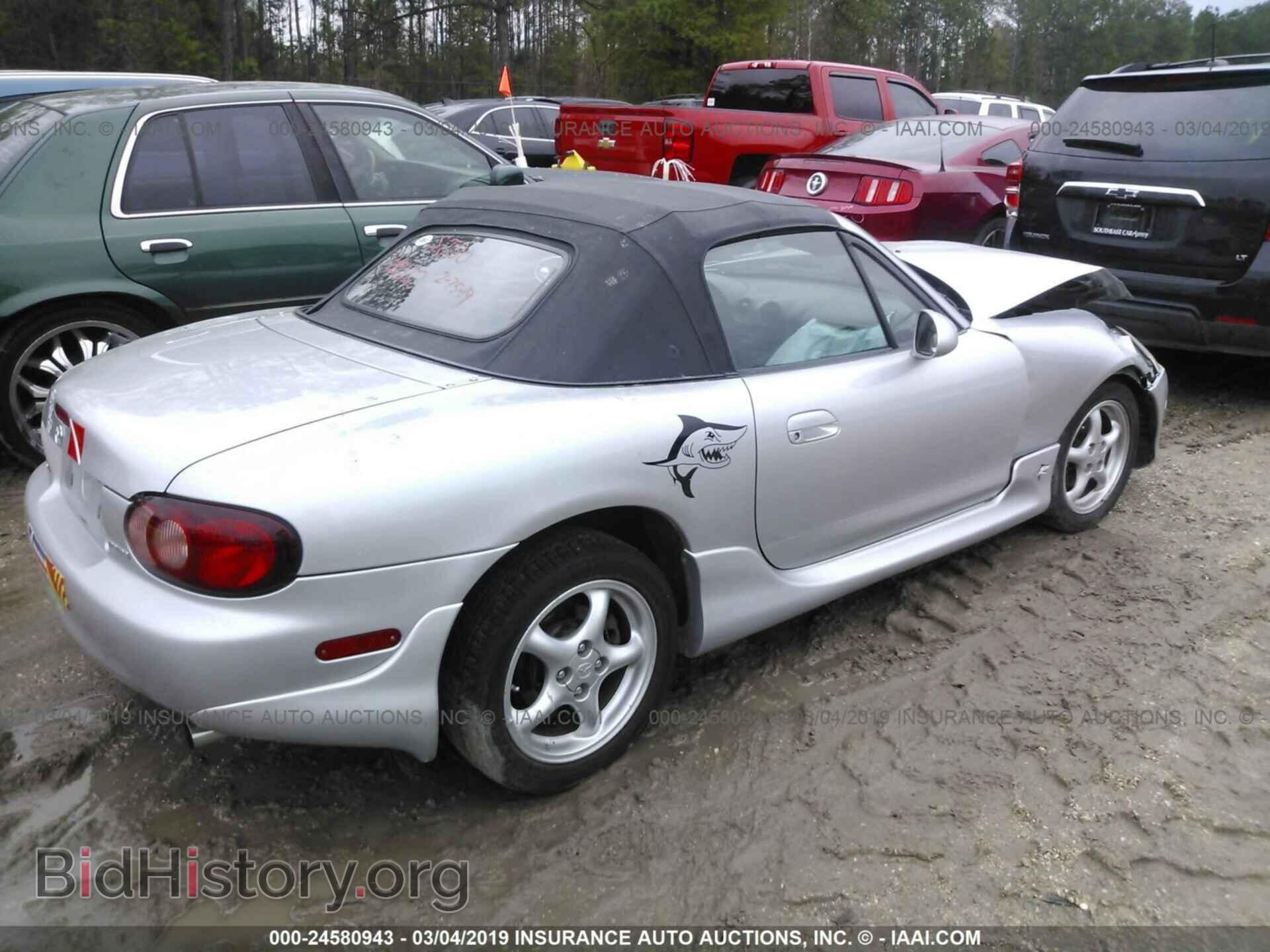 2002 MAZDA MX-5 MIATA - VIN: JM1NB353220222563 - Фото 4