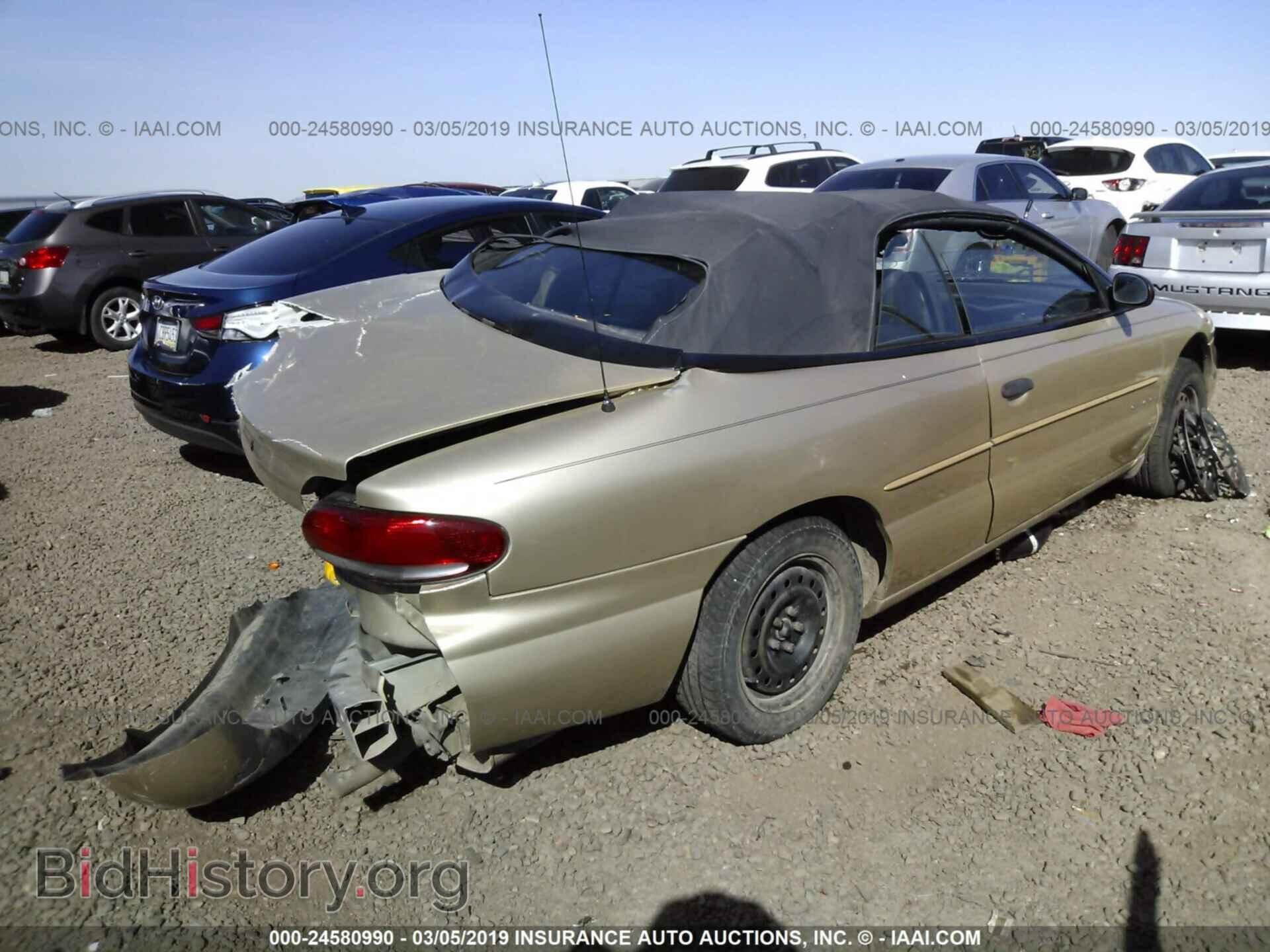 1998 CHRYSLER SEBRING - VIN: 3C3EL45X5WT292691 - Фото 4