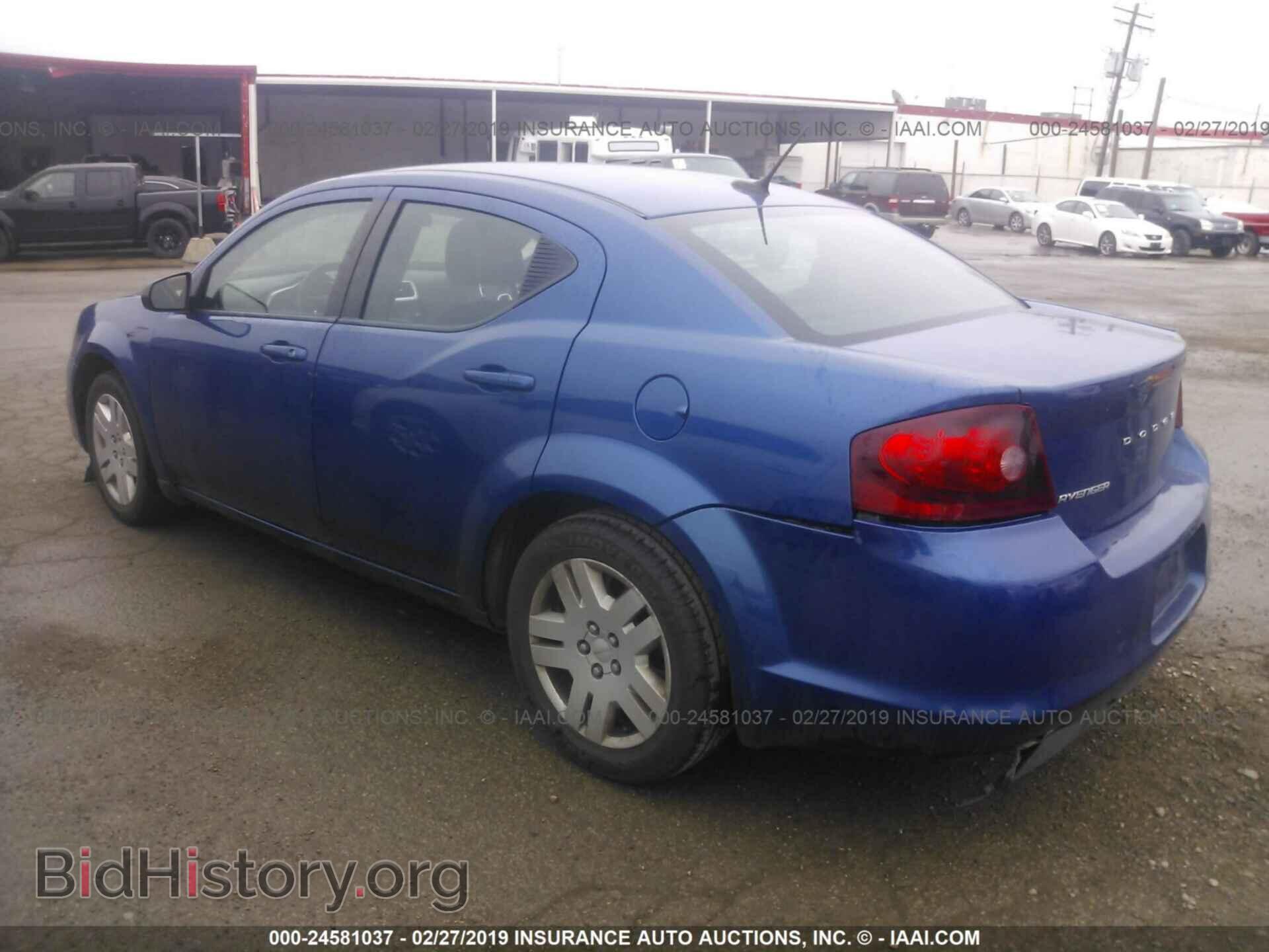 2013 DODGE AVENGER - VIN: 1C3CDZAB5DN599447 - Фото 3