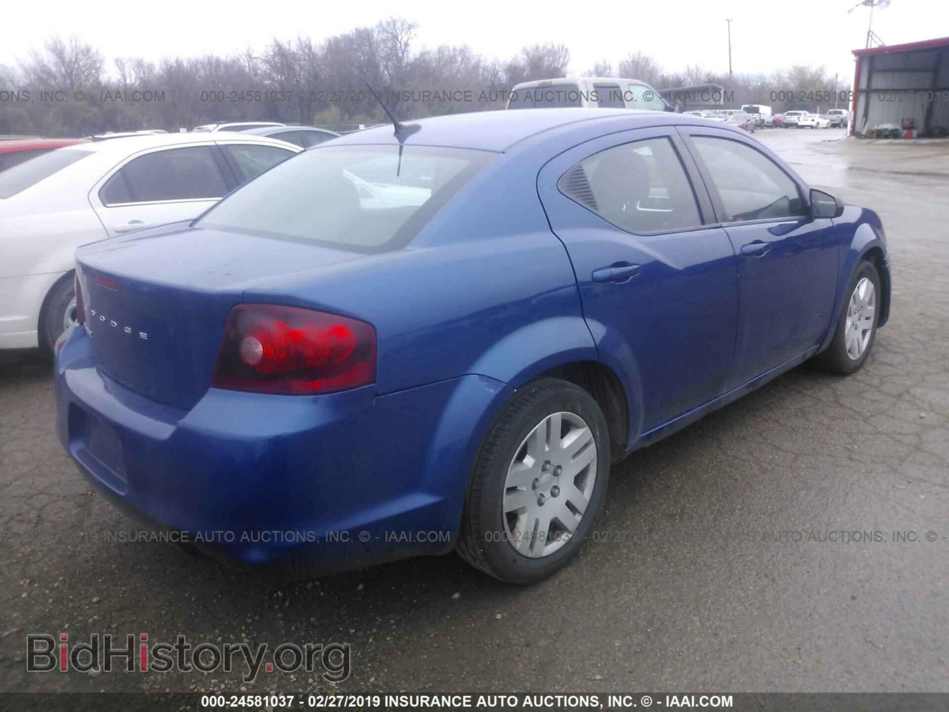 2013 DODGE AVENGER - VIN: 1C3CDZAB5DN599447 - Фото 4