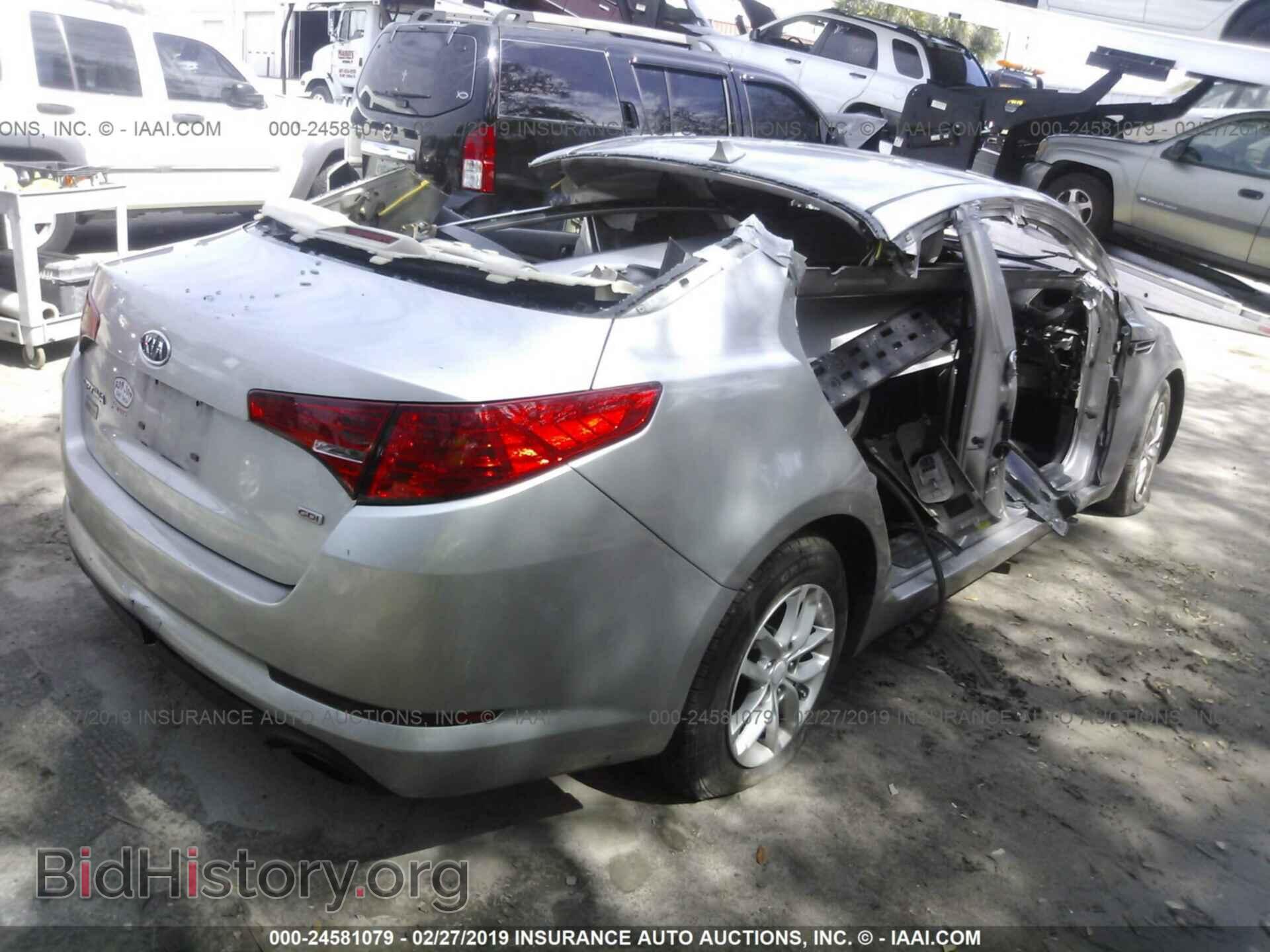 2013 KIA OPTIMA - VIN: KNAGM4A79D5303404 - Photo 4