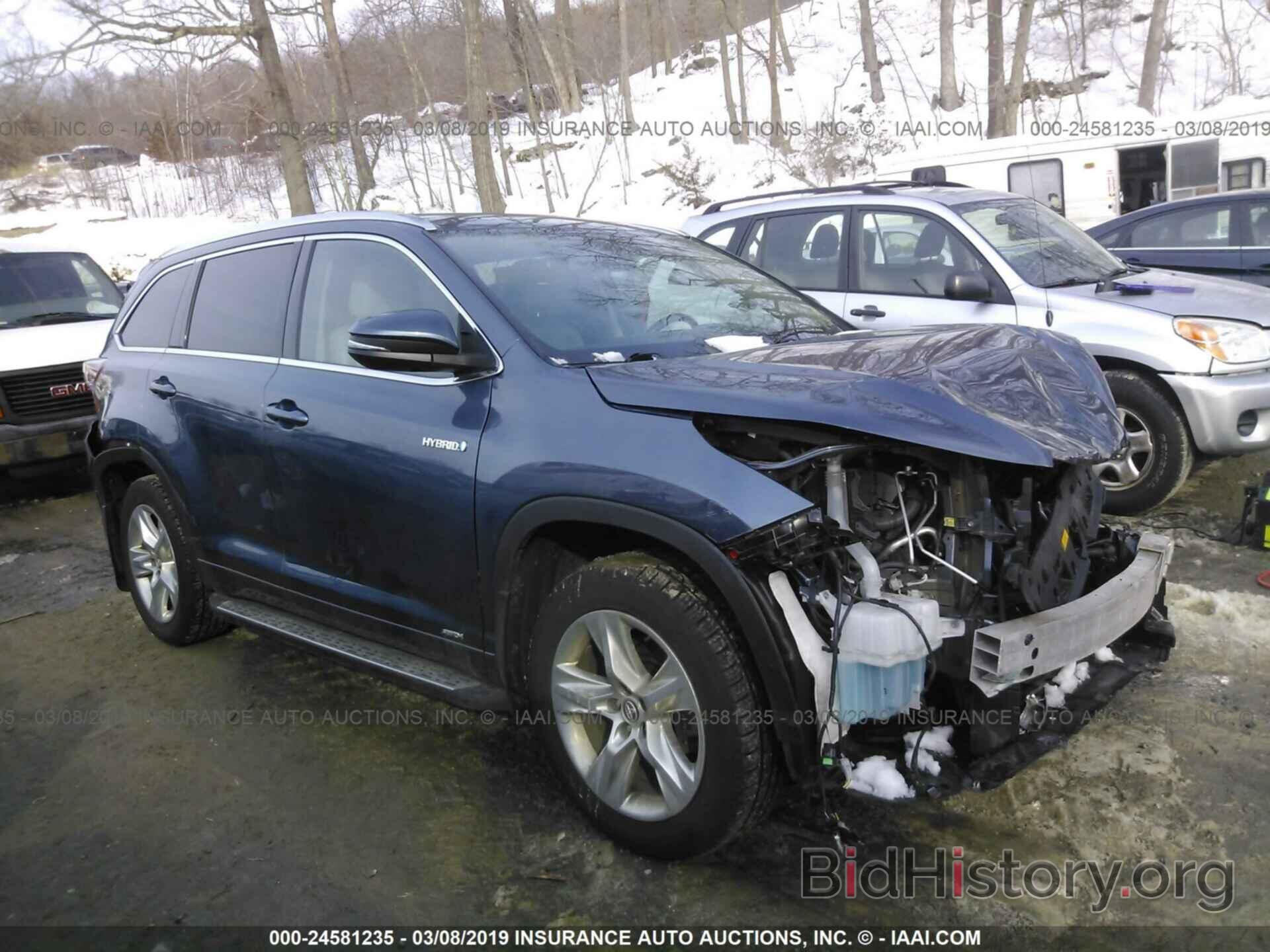 Photo 5TDDCRFH7GS016648 - TOYOTA HIGHLANDER 2016