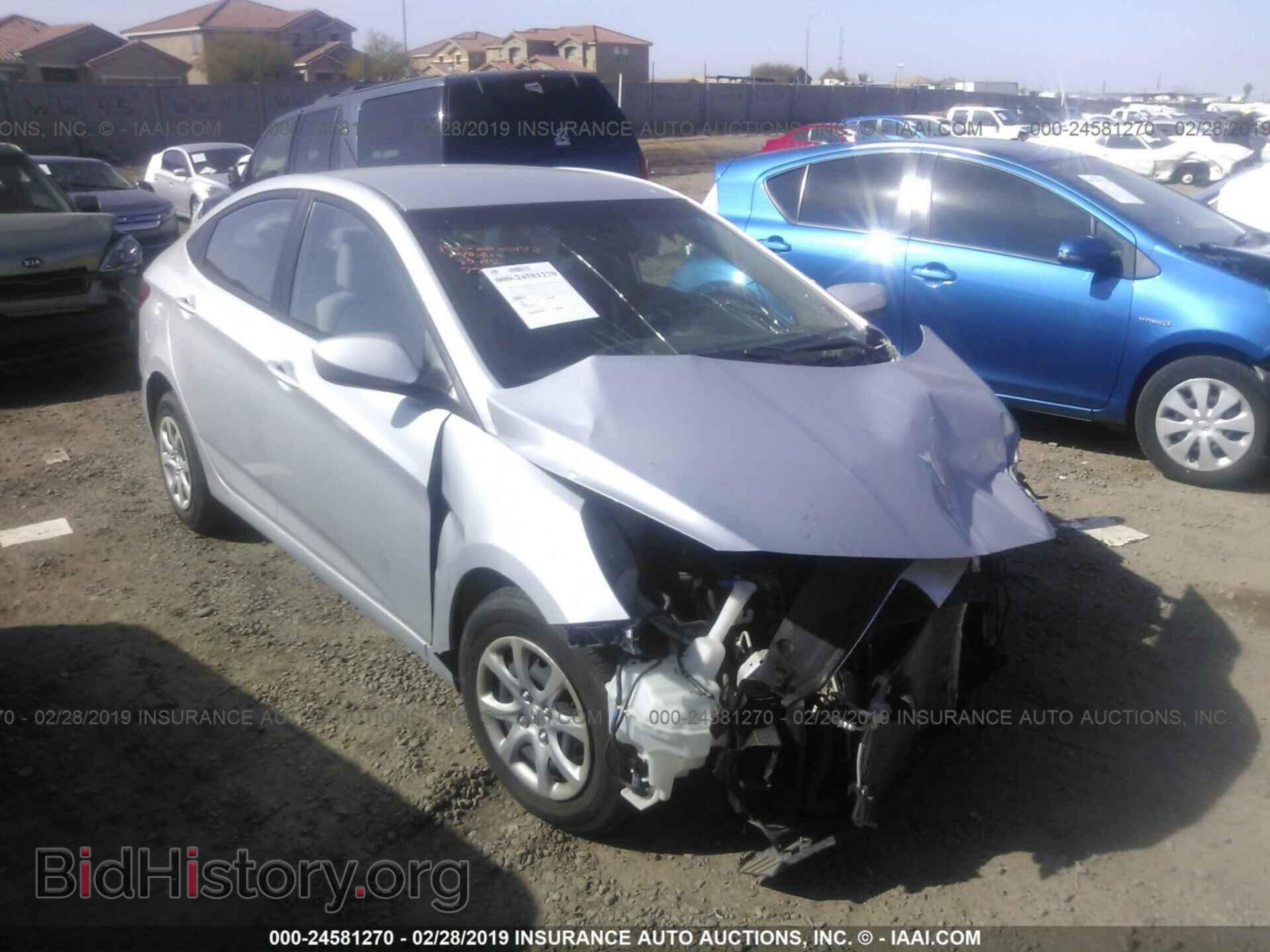 Фотография KMHCT4AE5EU687929 - HYUNDAI ACCENT 2014
