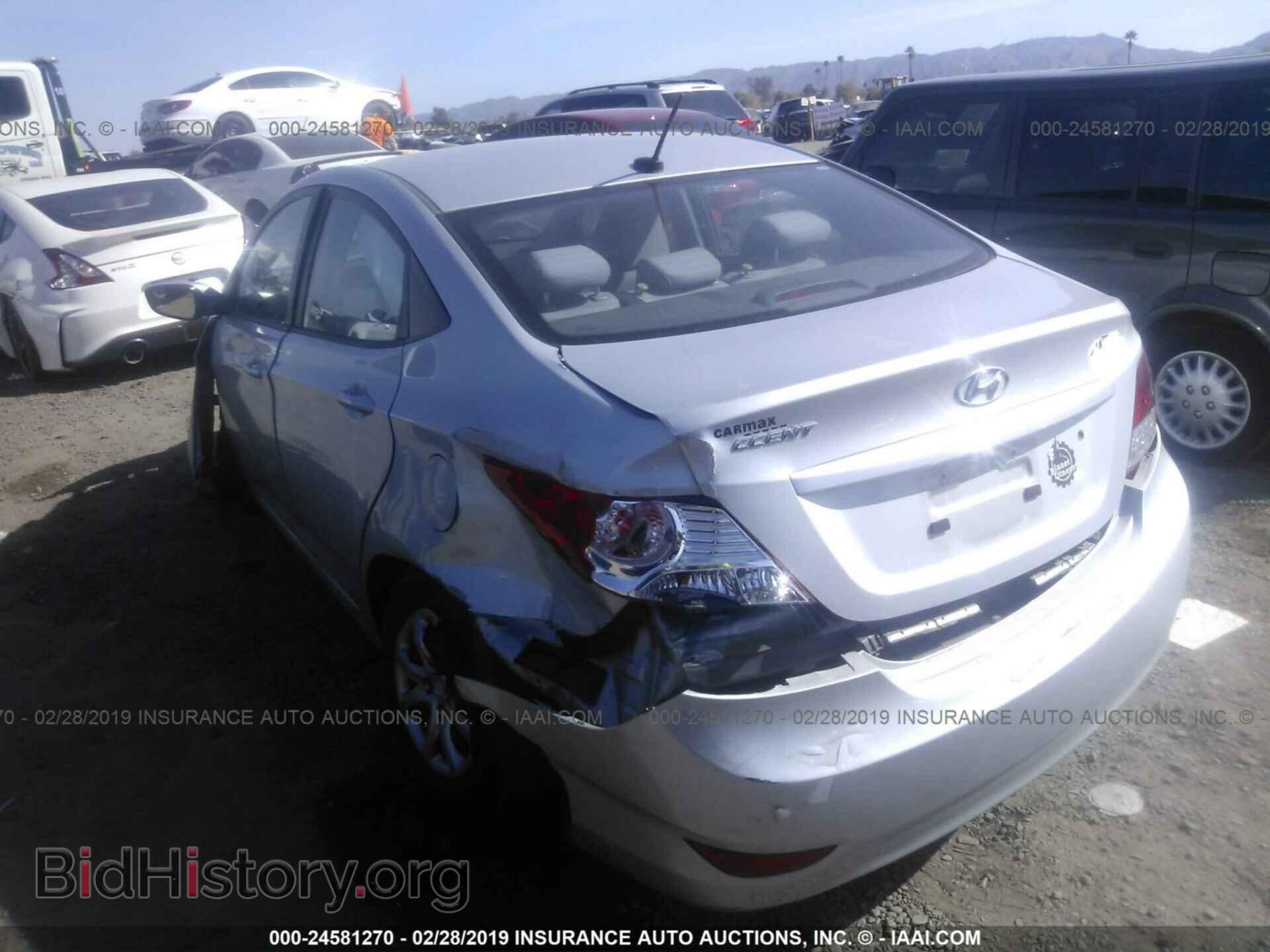 2014 HYUNDAI ACCENT - VIN: KMHCT4AE5EU687929 - Фото 3