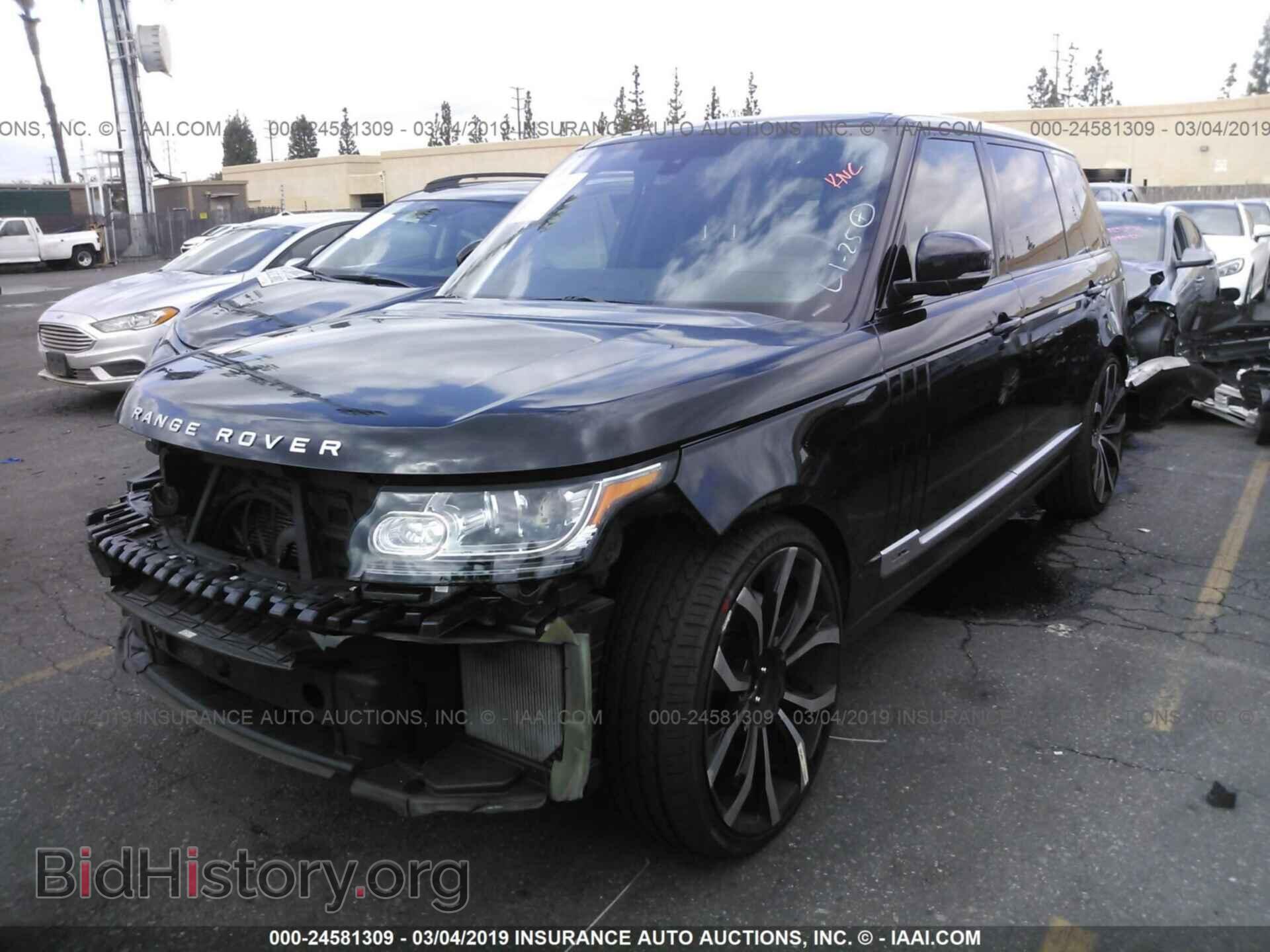 2015 LAND ROVER RANGE ROVER - VIN: SALGS3TF9FA237785 - Photo 2