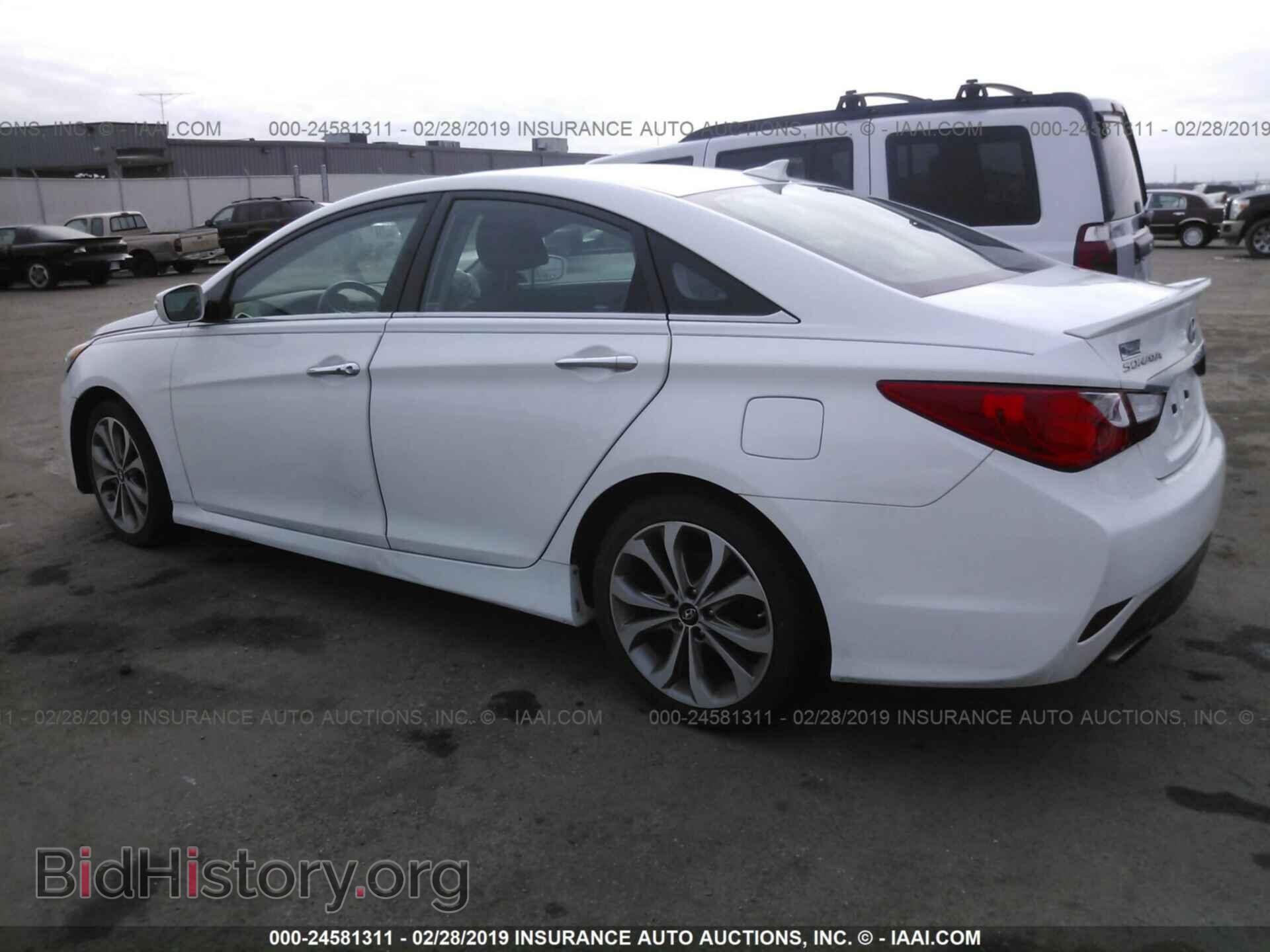 2014 HYUNDAI SONATA - VIN: 5NPEC4AB1EH857474 - Фото 3