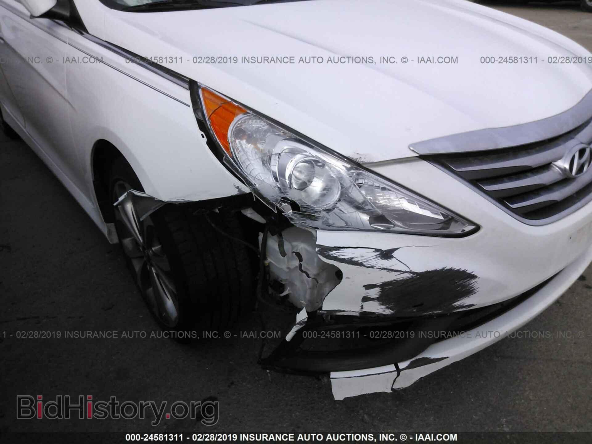 2014 HYUNDAI SONATA - VIN: 5NPEC4AB1EH857474 - Фото 6