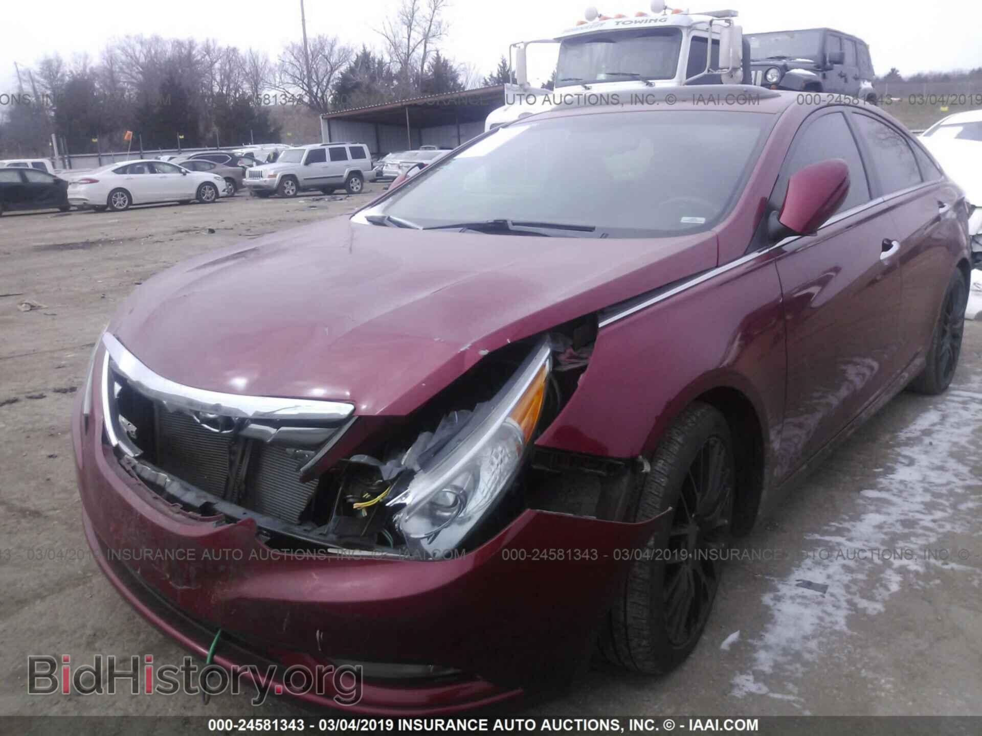 2012 HYUNDAI SONATA - VIN: 5NPEC4AC2CH389499 - Фото 2