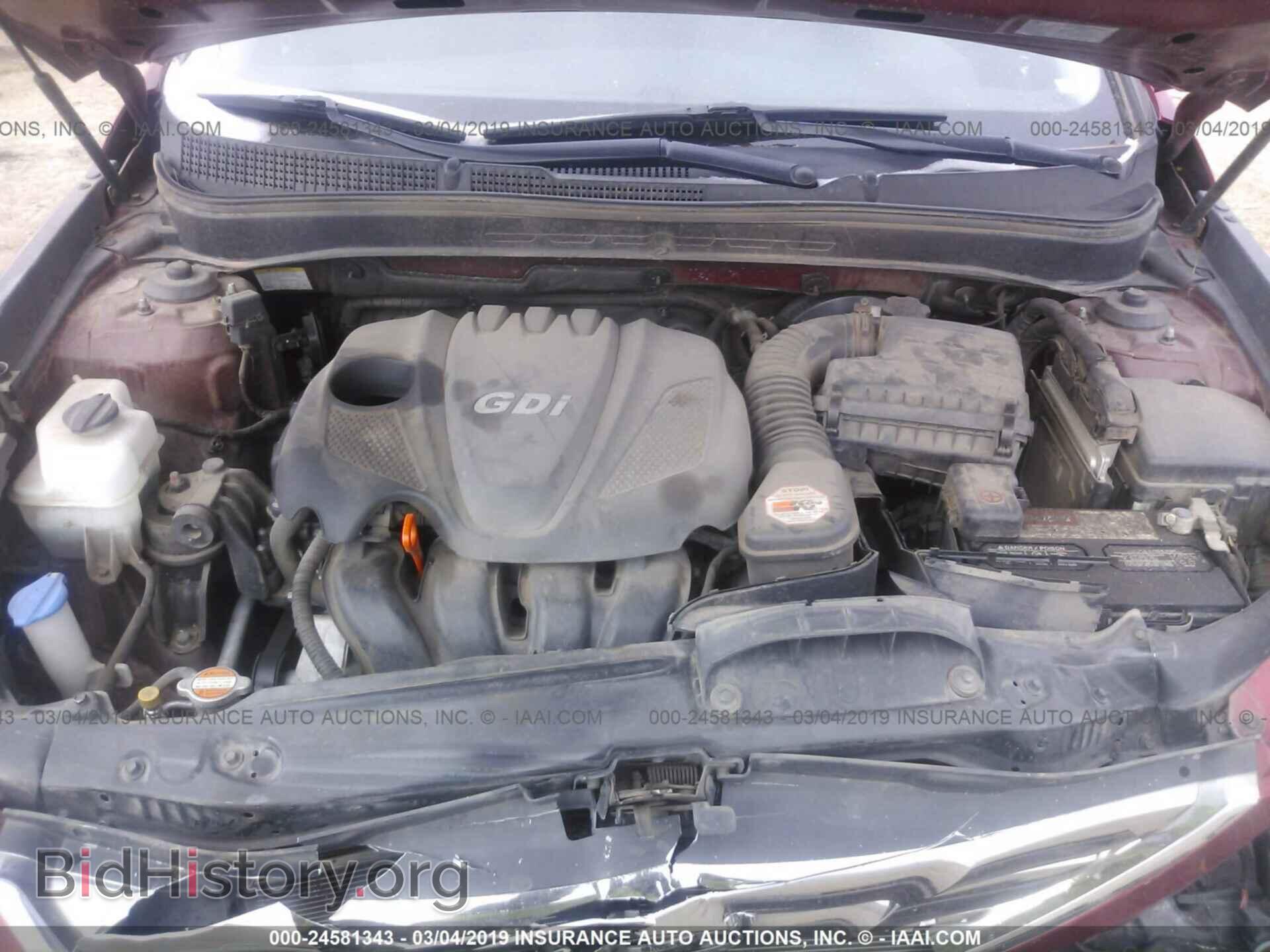 2012 HYUNDAI SONATA - VIN: 5NPEC4AC2CH389499 - Фото 10