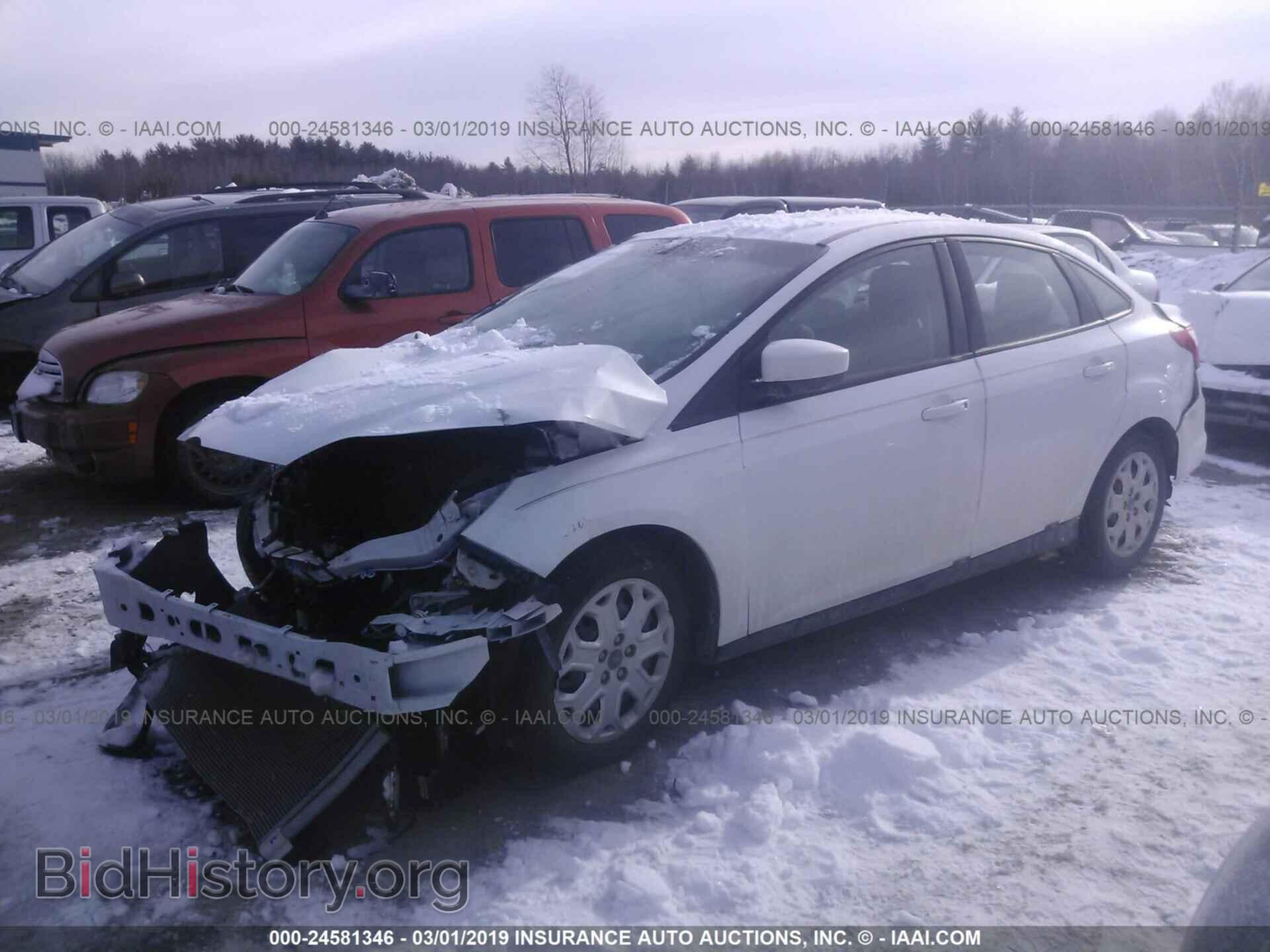 2012 FORD FOCUS - VIN: 1FAHP3F27CL375076 - Фото 2