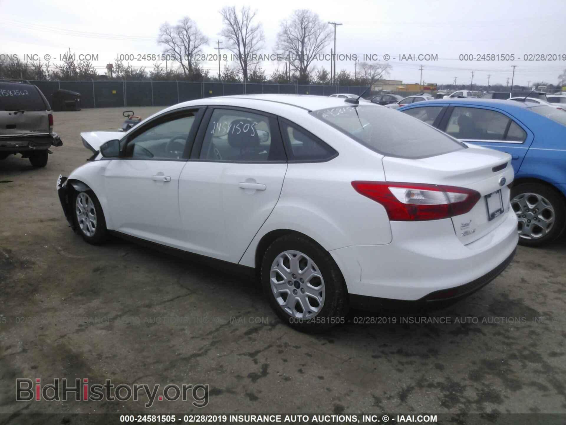 2014 FORD FOCUS - VIN: 1FADP3F28EL358353 - Фото 3