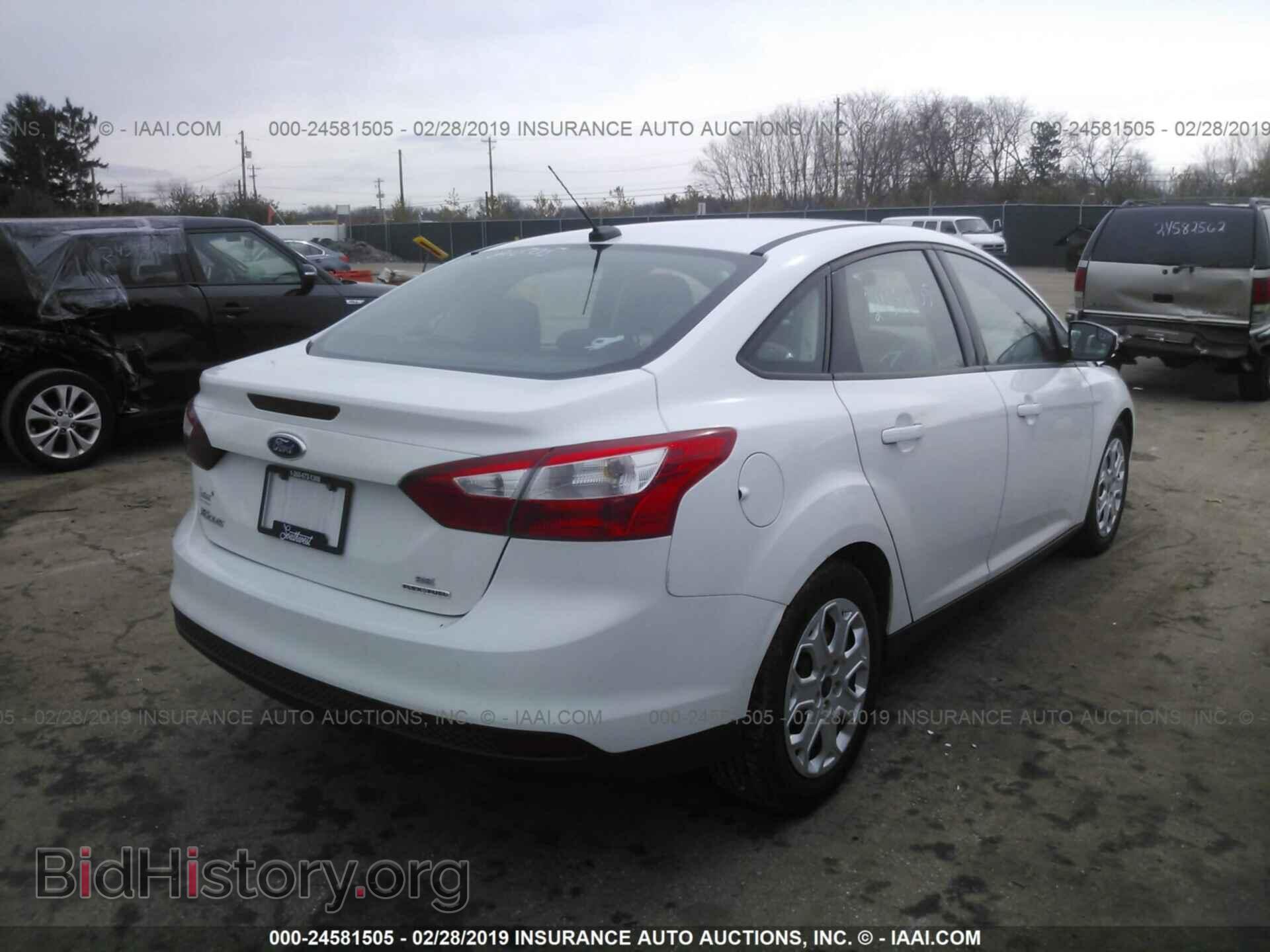 2014 FORD FOCUS - VIN: 1FADP3F28EL358353 - Фото 4