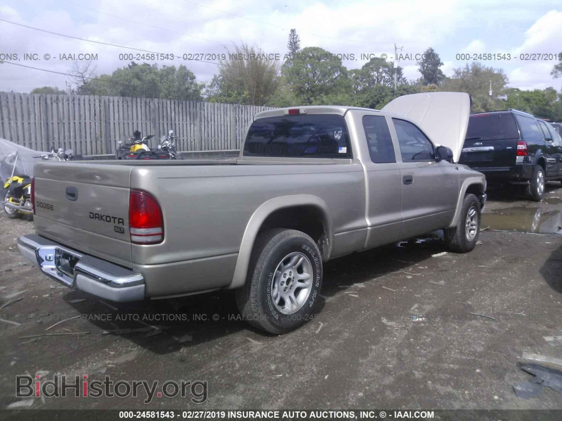 2003 DODGE DAKOTA - VIN: 1D7HL42X43S328502 - Фото 4