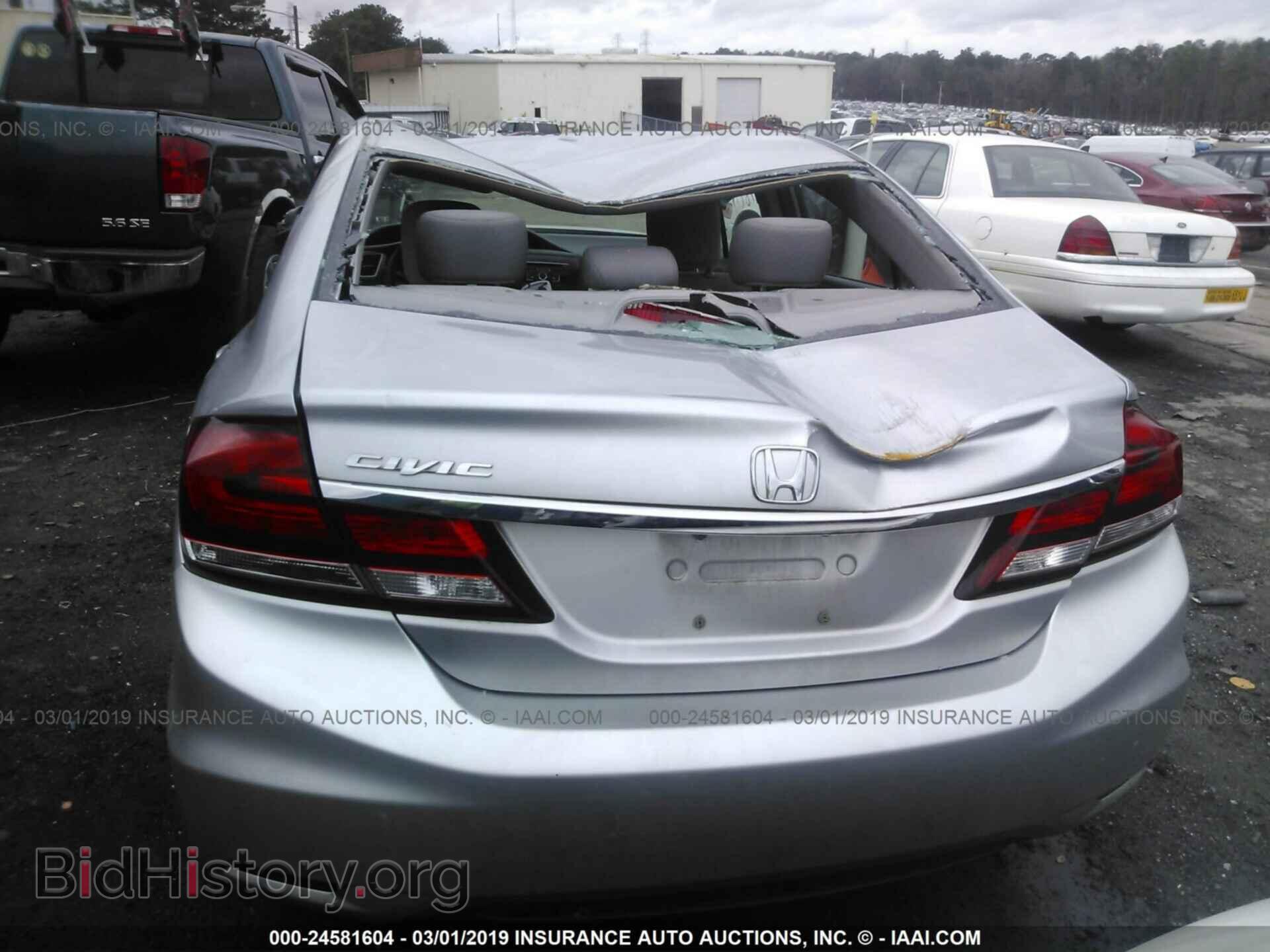 2013 HONDA CIVIC - VIN: 19XFB2F55DE089970 - Фото 6