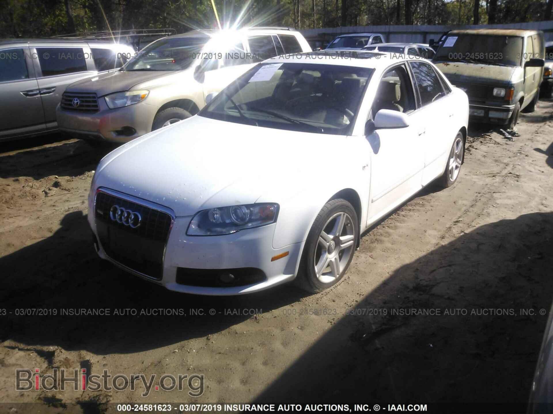 2008 AUDI A4 - VIN: WAUDF78E98A083584 - Фото 2