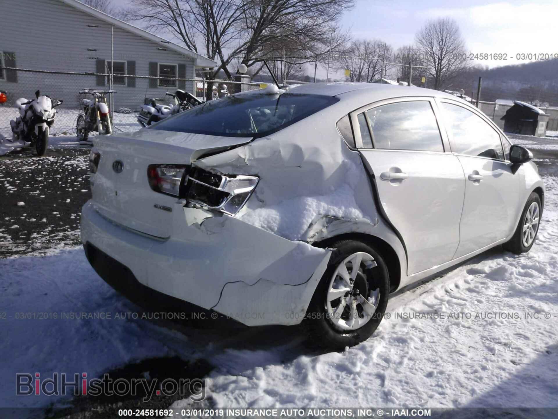 2012 KIA RIO - VIN: KNADN4A36C6057580 - Фото 6