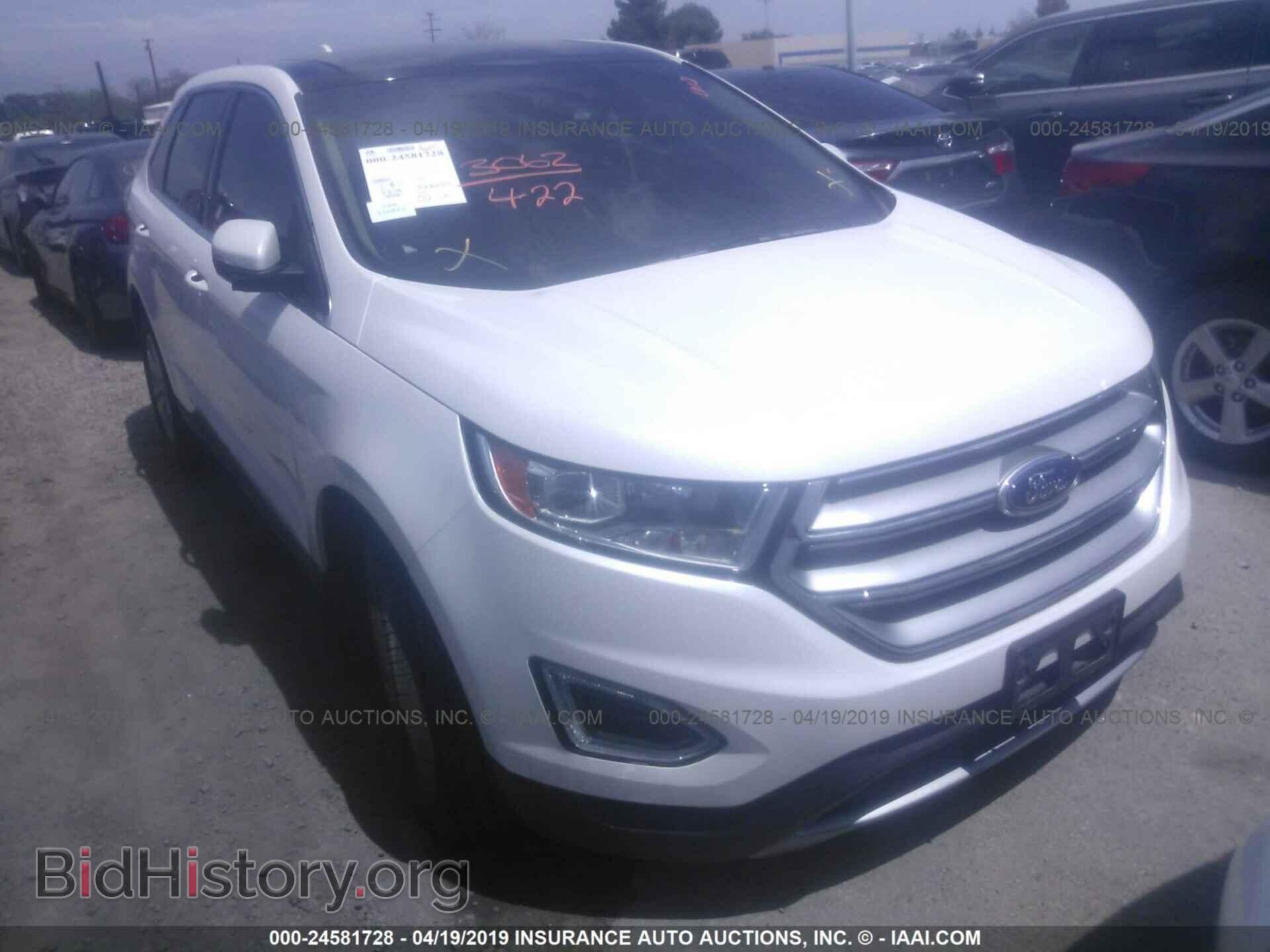 Photo 2FMPK3J98HBC22170 - FORD EDGE 2017
