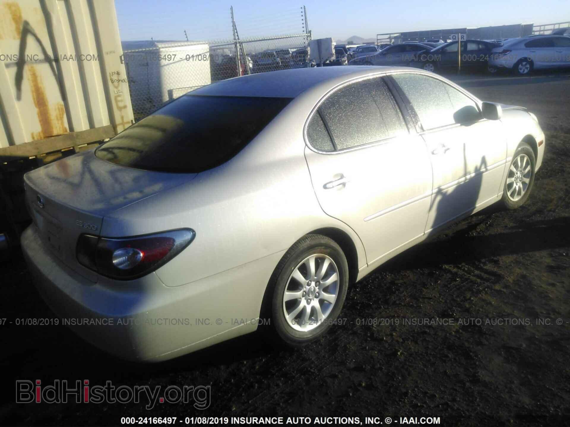 2003 LEXUS ES - VIN: JTHBF30G236020613 - Фото 4