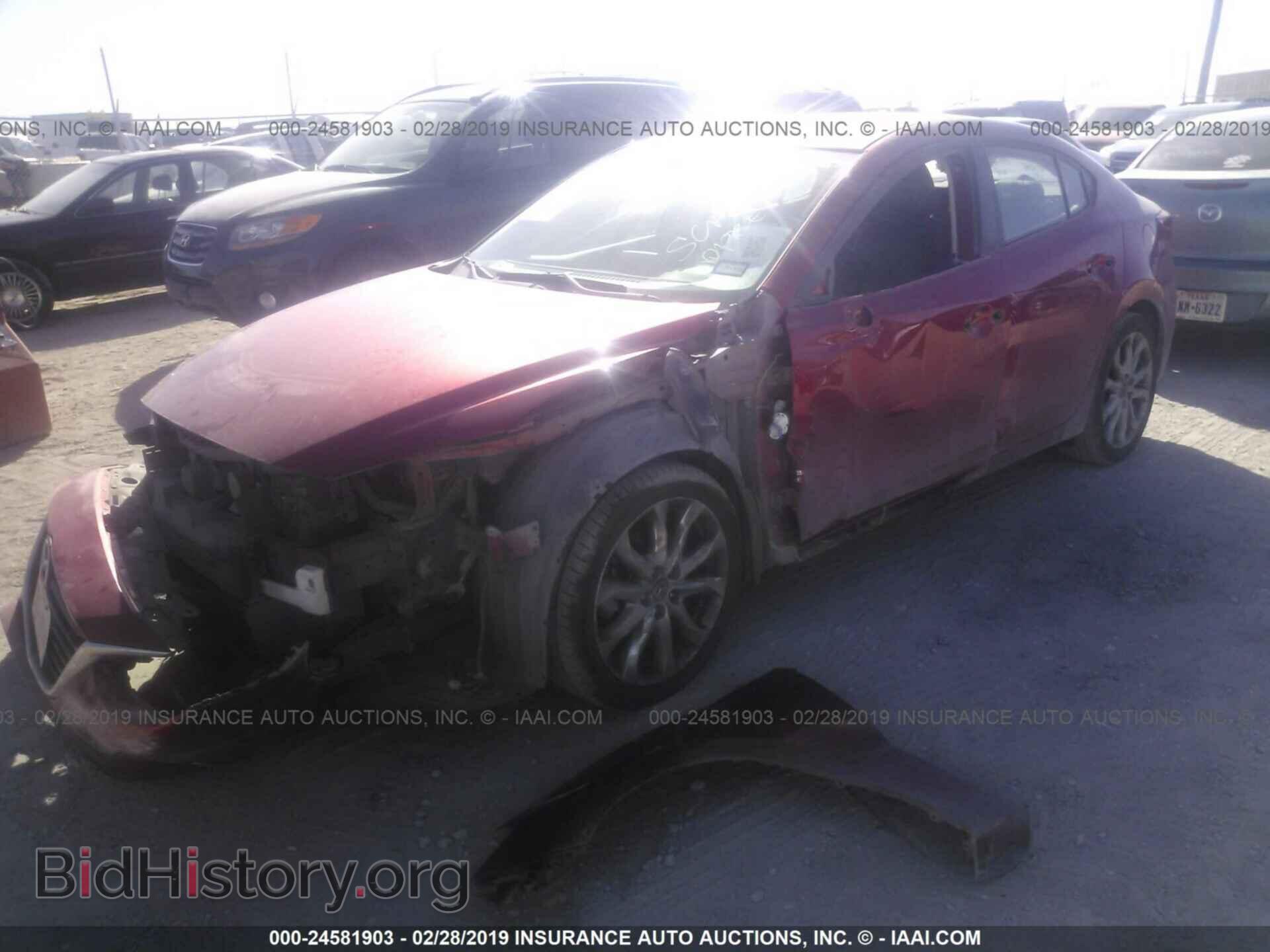 2014 MAZDA 3 - VIN: JM1BM1V30E1109033 - Фото 2