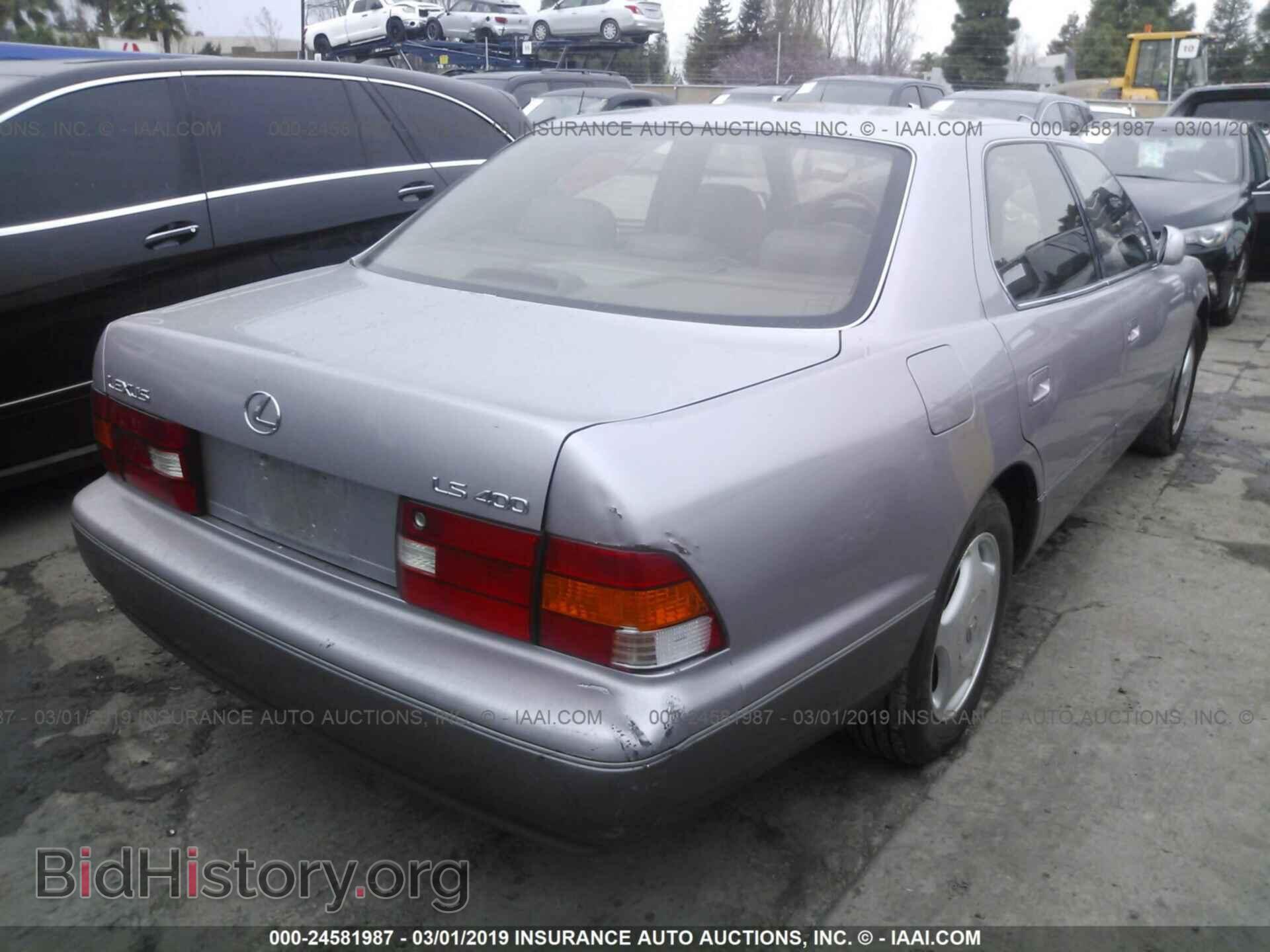 1998 LEXUS LS - VIN: JT8BH28F2W0102316 - Фото 4