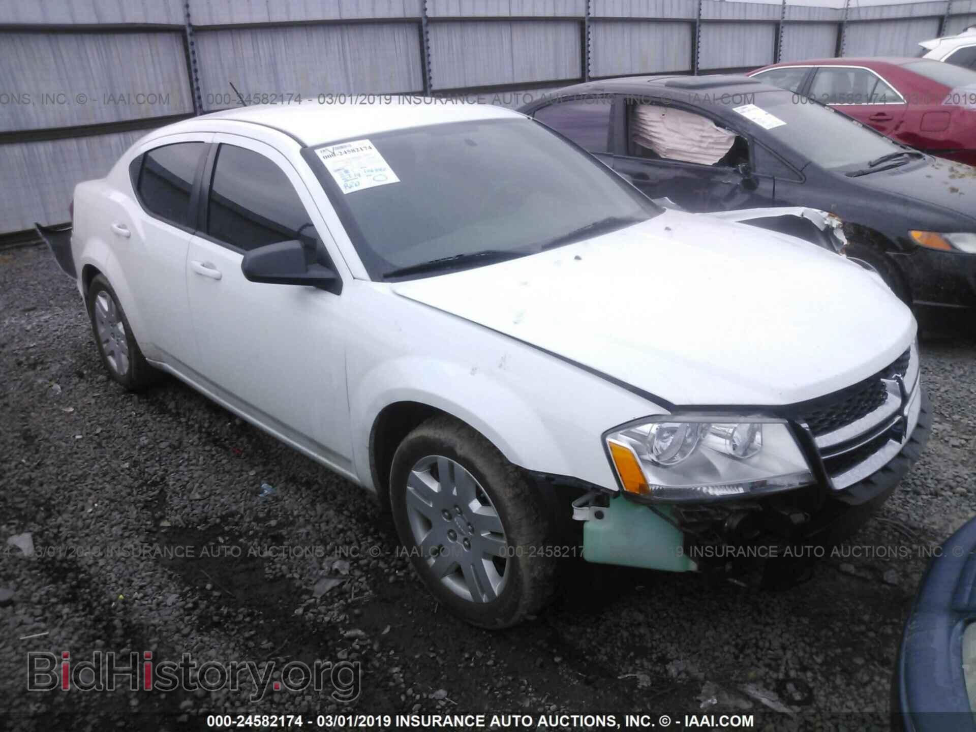 Photo 1C3CDZAB8DN616869 - DODGE AVENGER 2013