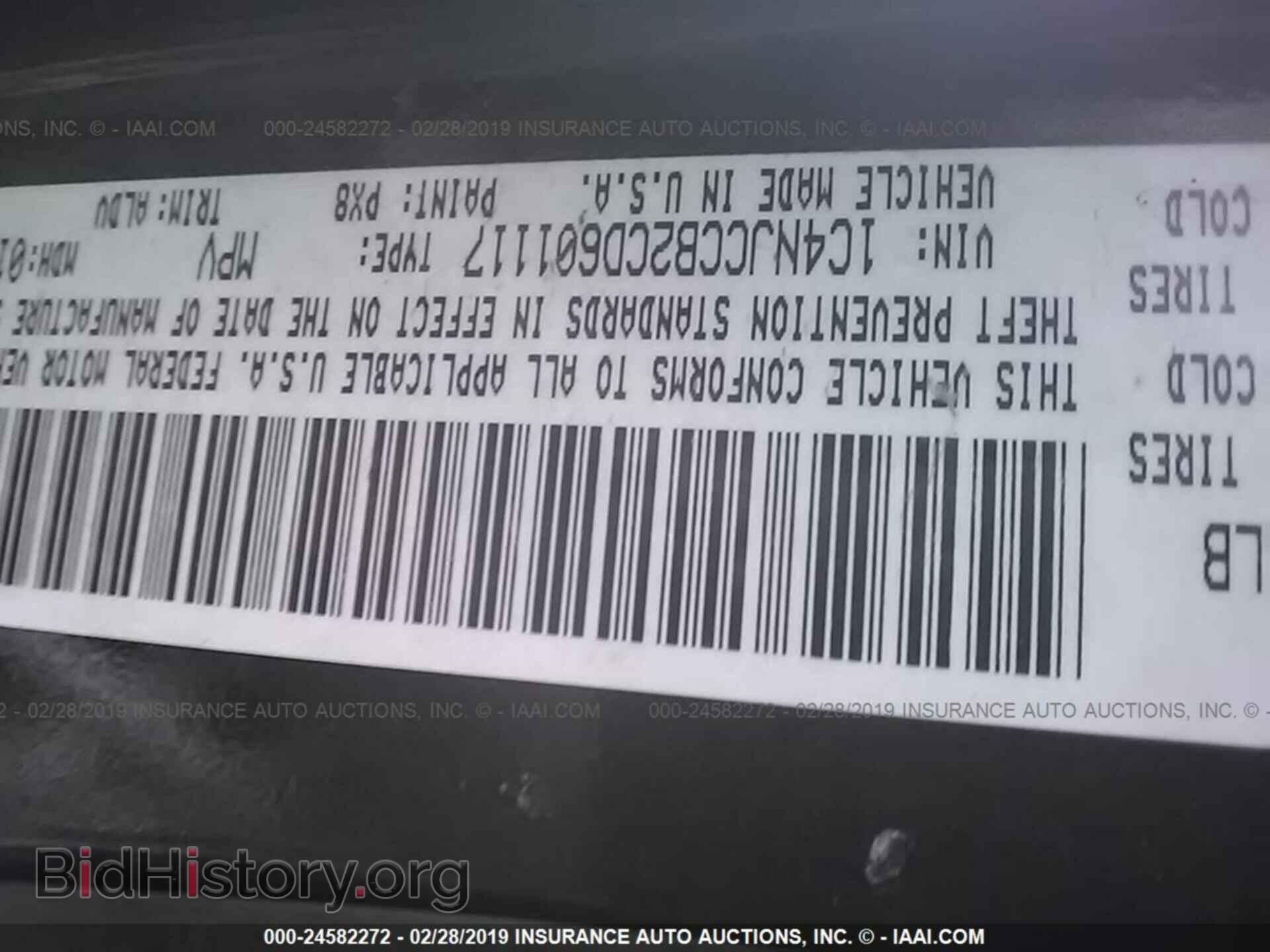 2012 JEEP COMPASS - VIN: 1C4NJCCB2CD601117 - Фото 9