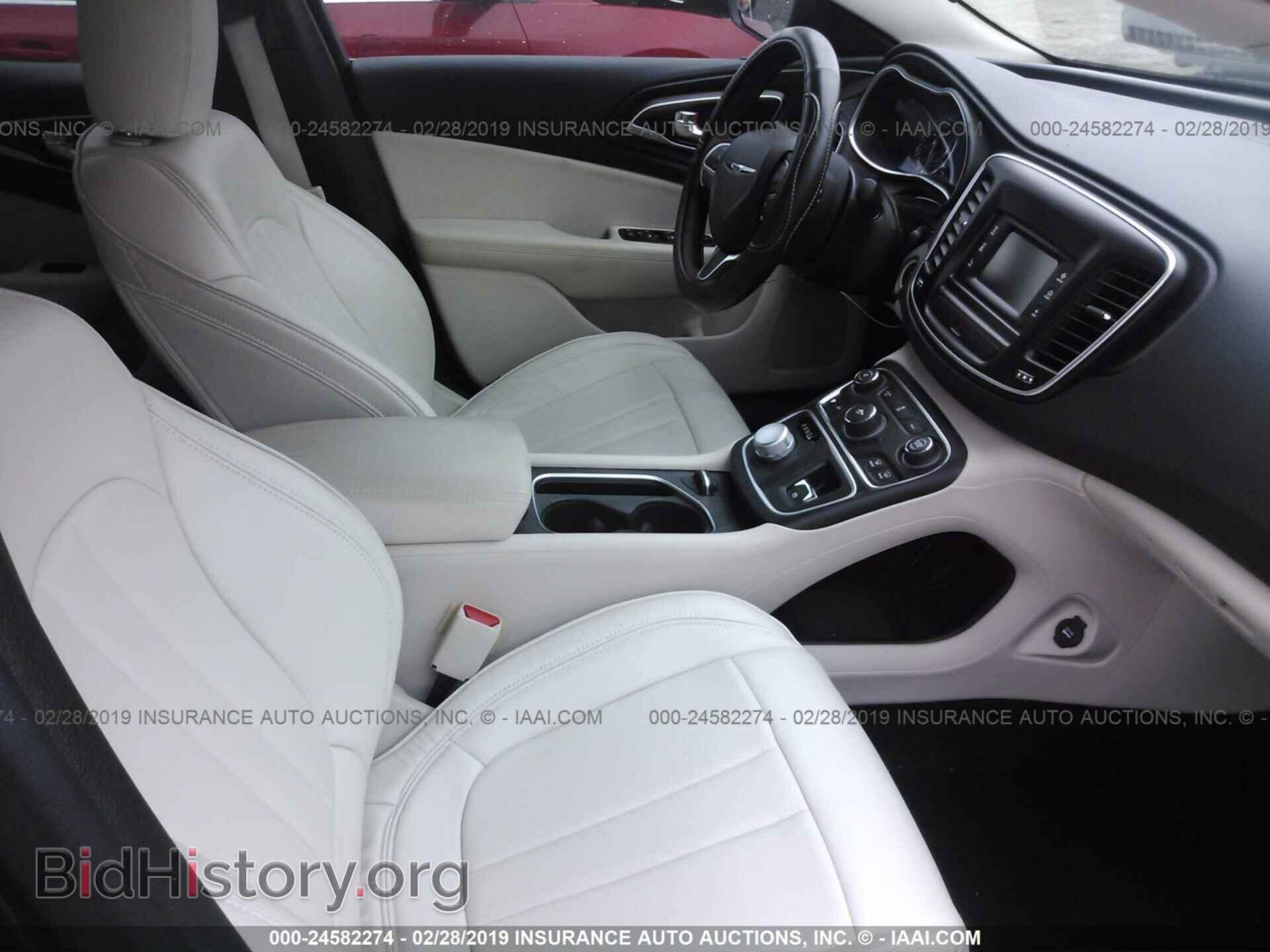 2016 CHRYSLER 200 - VIN: 1C3CCCAB8GN112536 - Фото 5