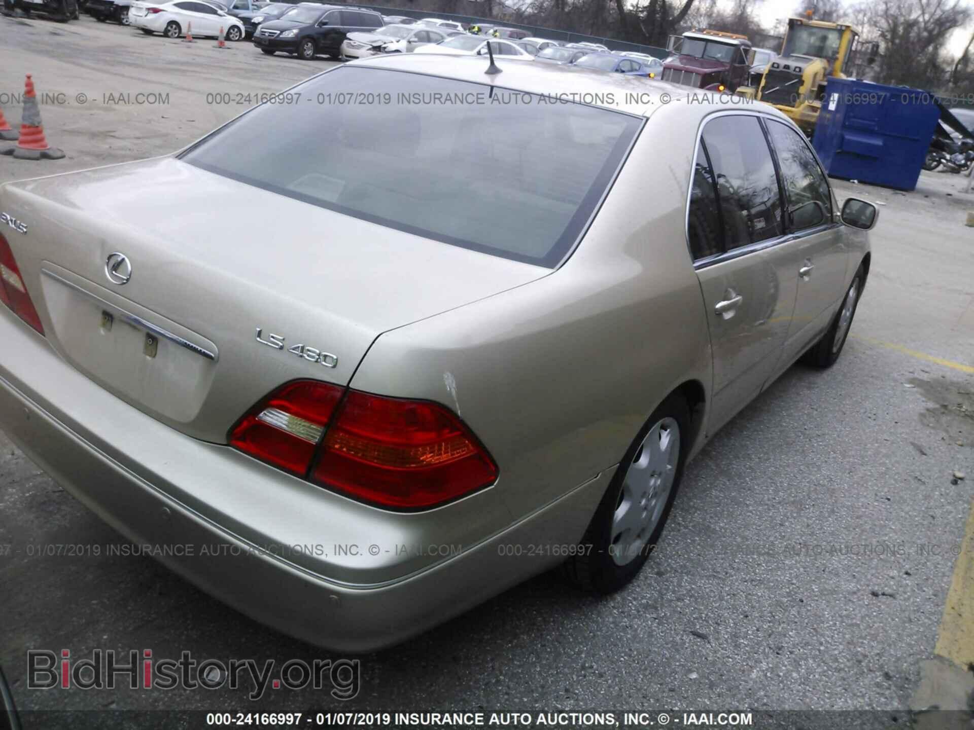 2003 LEXUS LS - VIN: JTHBN30F630100915 - Фото 4