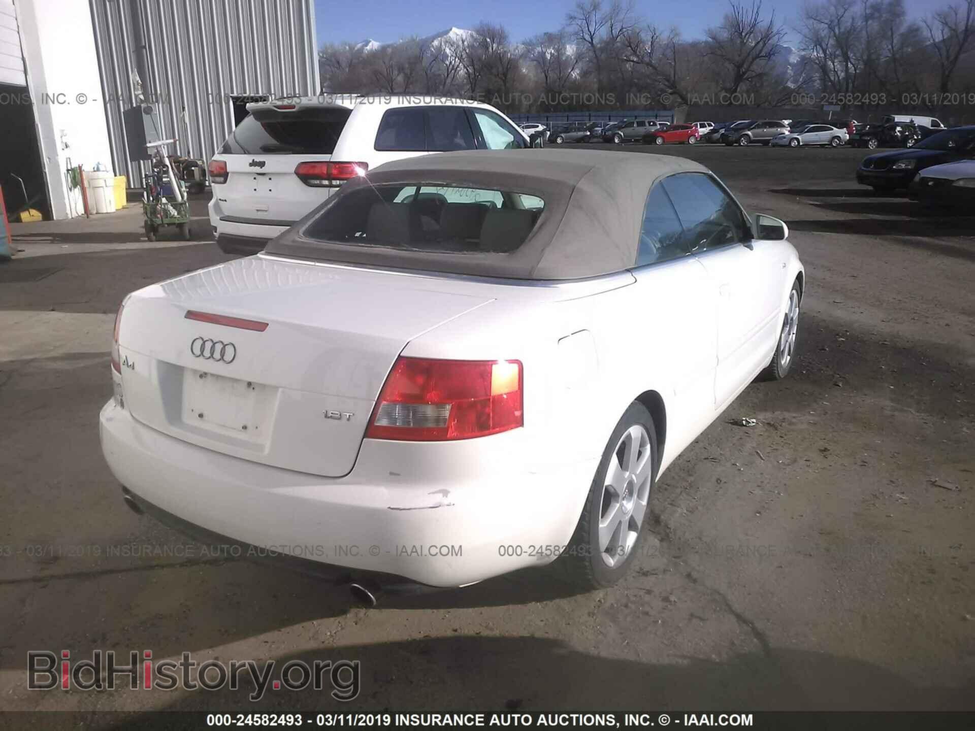 2006 AUDI A4 - VIN: WAUAC48H66K001323 - Фото 4