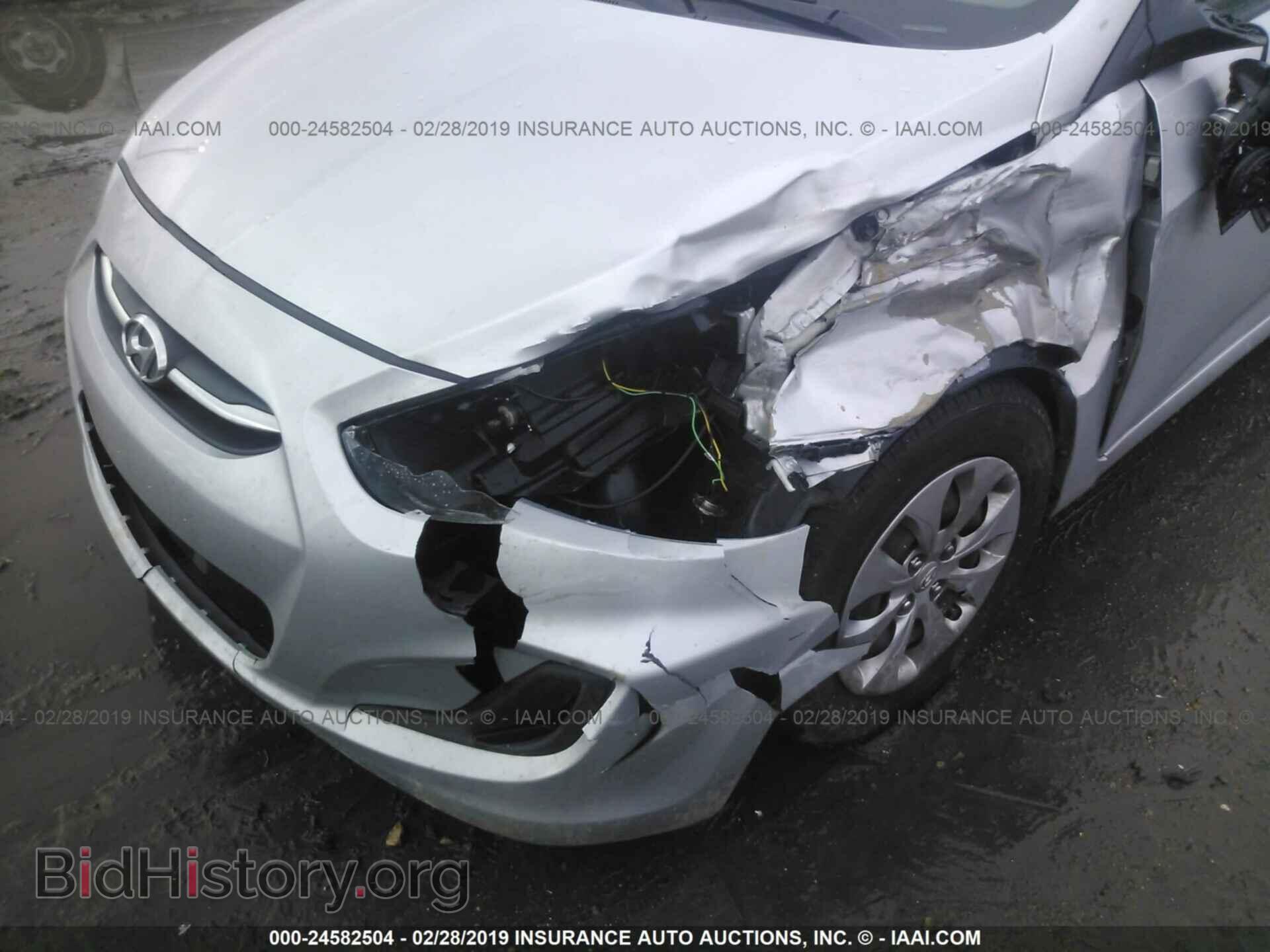 2016 HYUNDAI ACCENT - VIN: KMHCT4AE7GU014465 - Фото 6