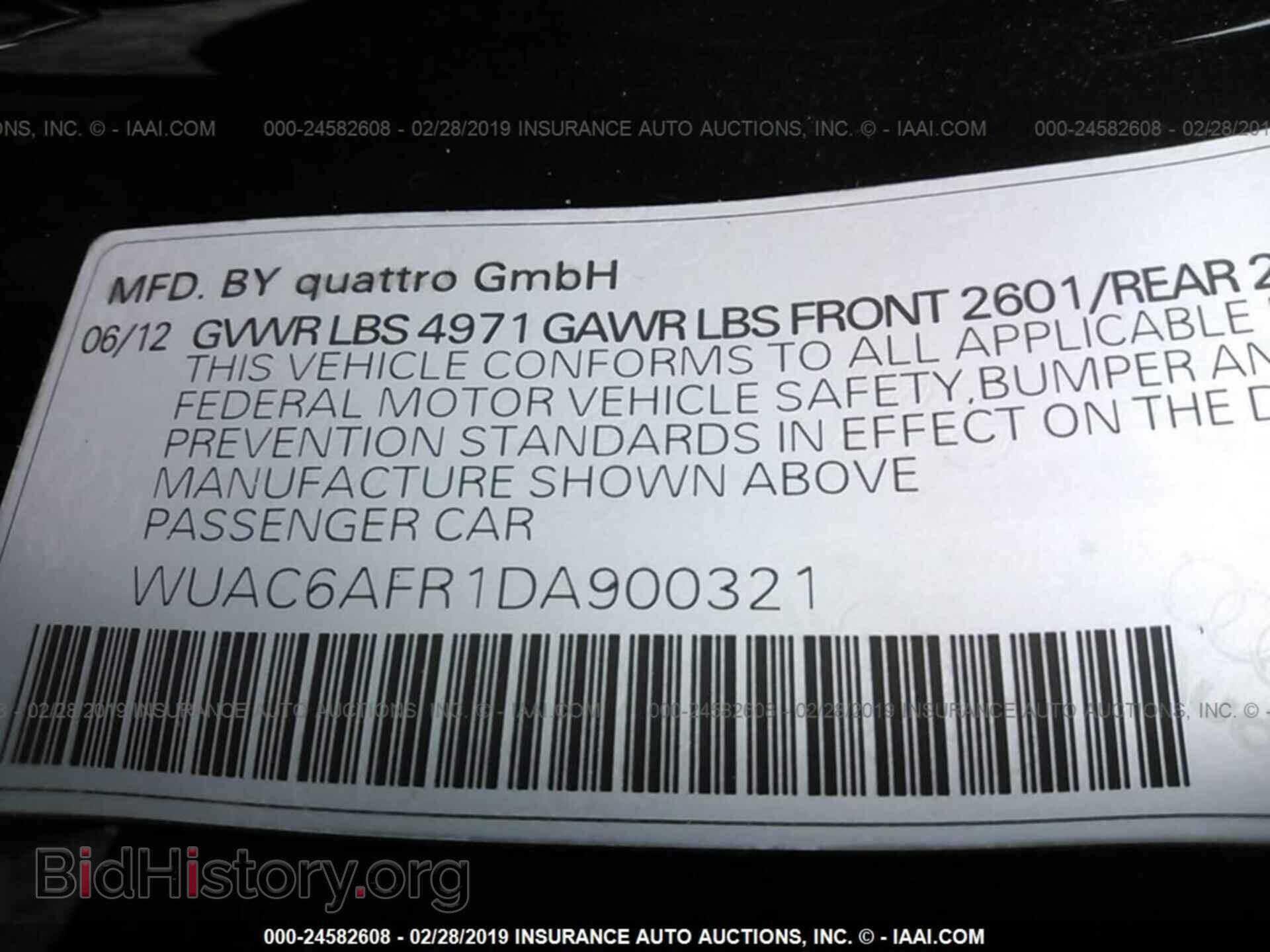 2013 AUDI RS5 - VIN: WUAC6AFR1DA900321 - Photo 9