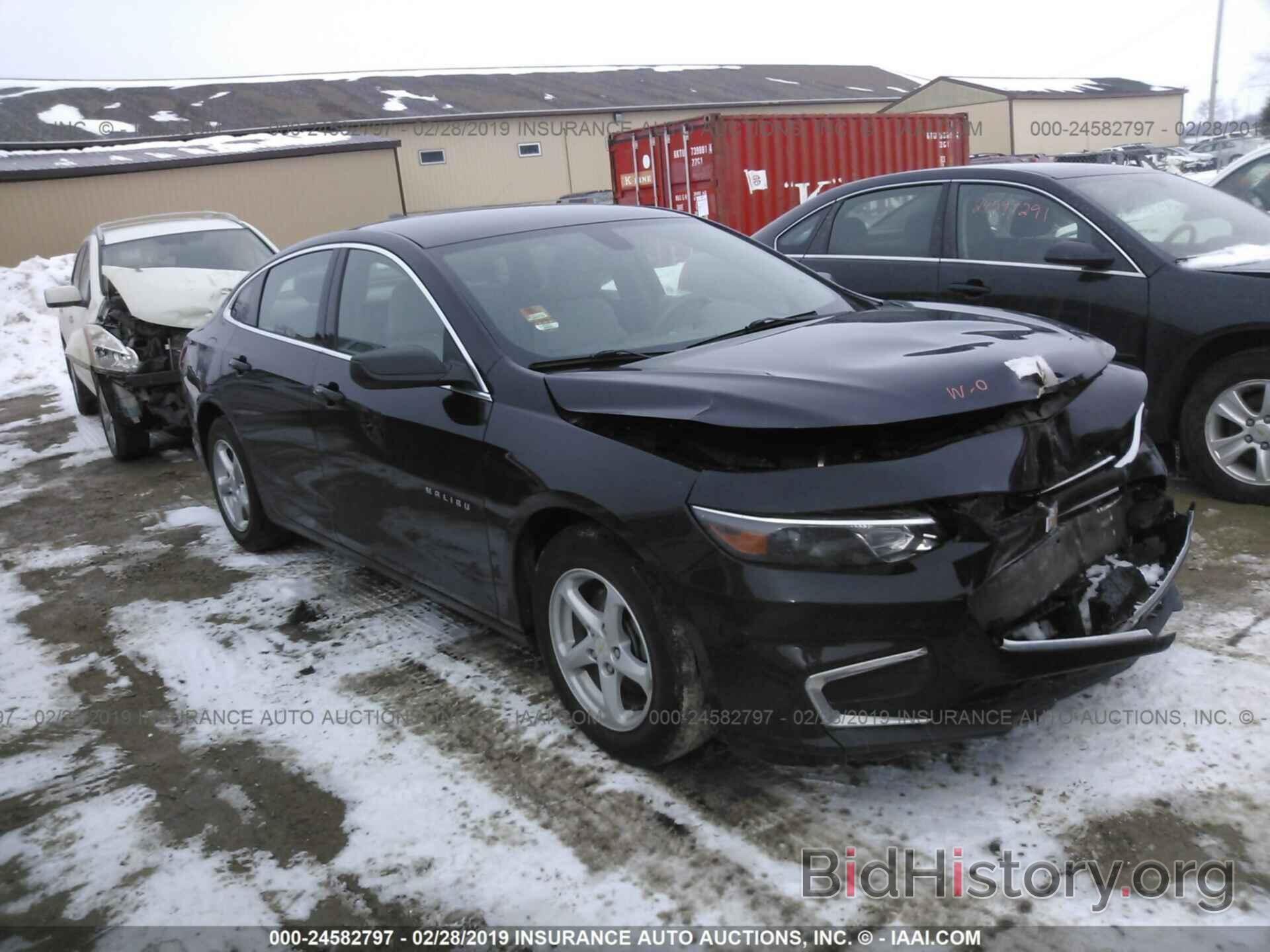 Photo 1G1ZC5STXGF194670 - CHEVROLET MALIBU 2016