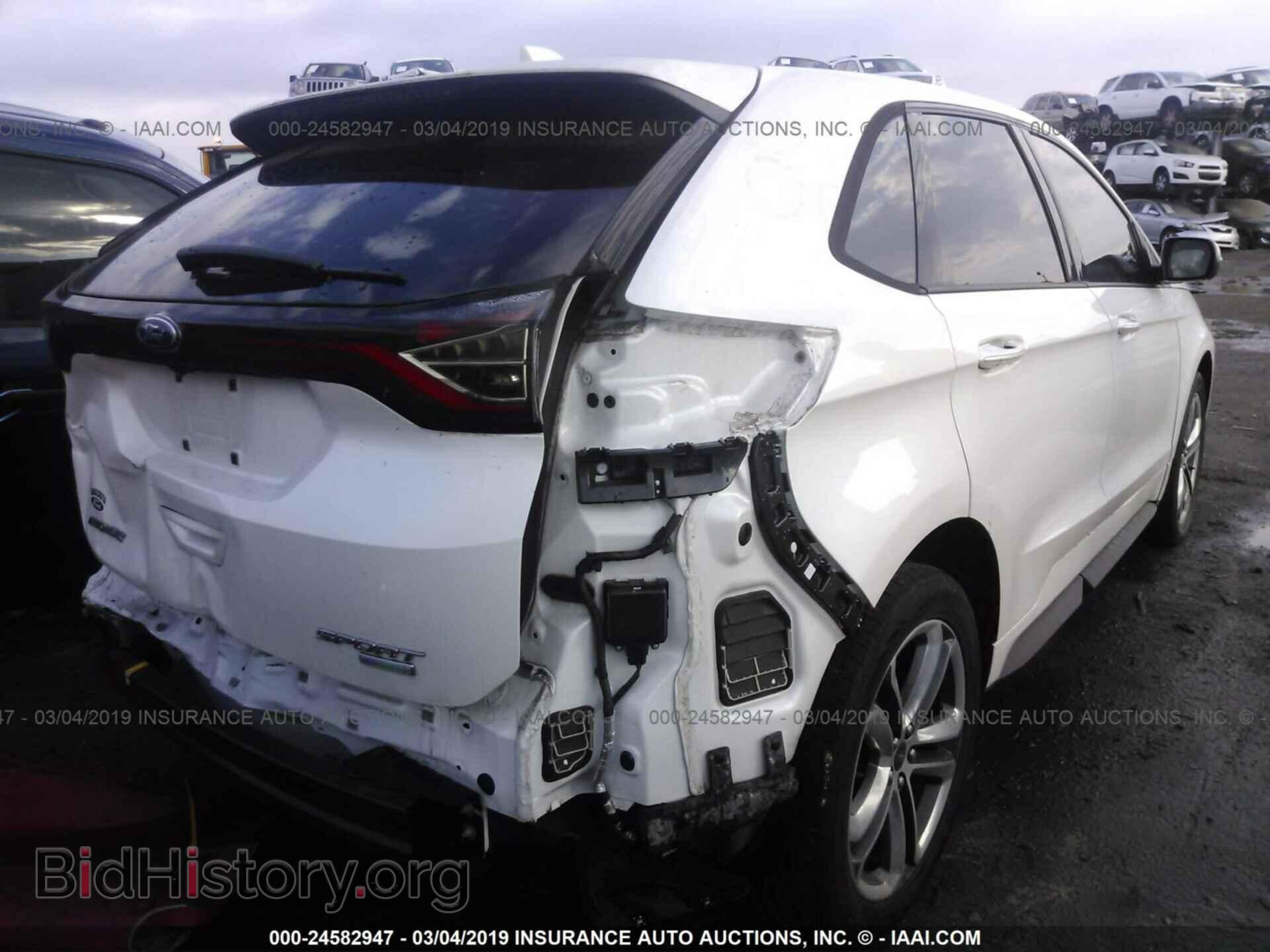 2015 FORD EDGE - VIN: 2FMPK3AP3FBB11490 - Фото 4